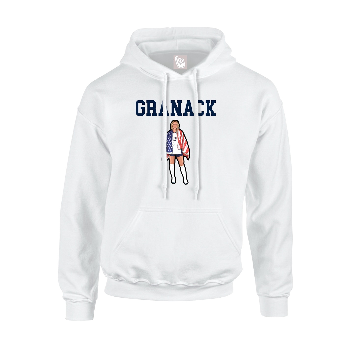 Youth Hoodie — Shirsey in White