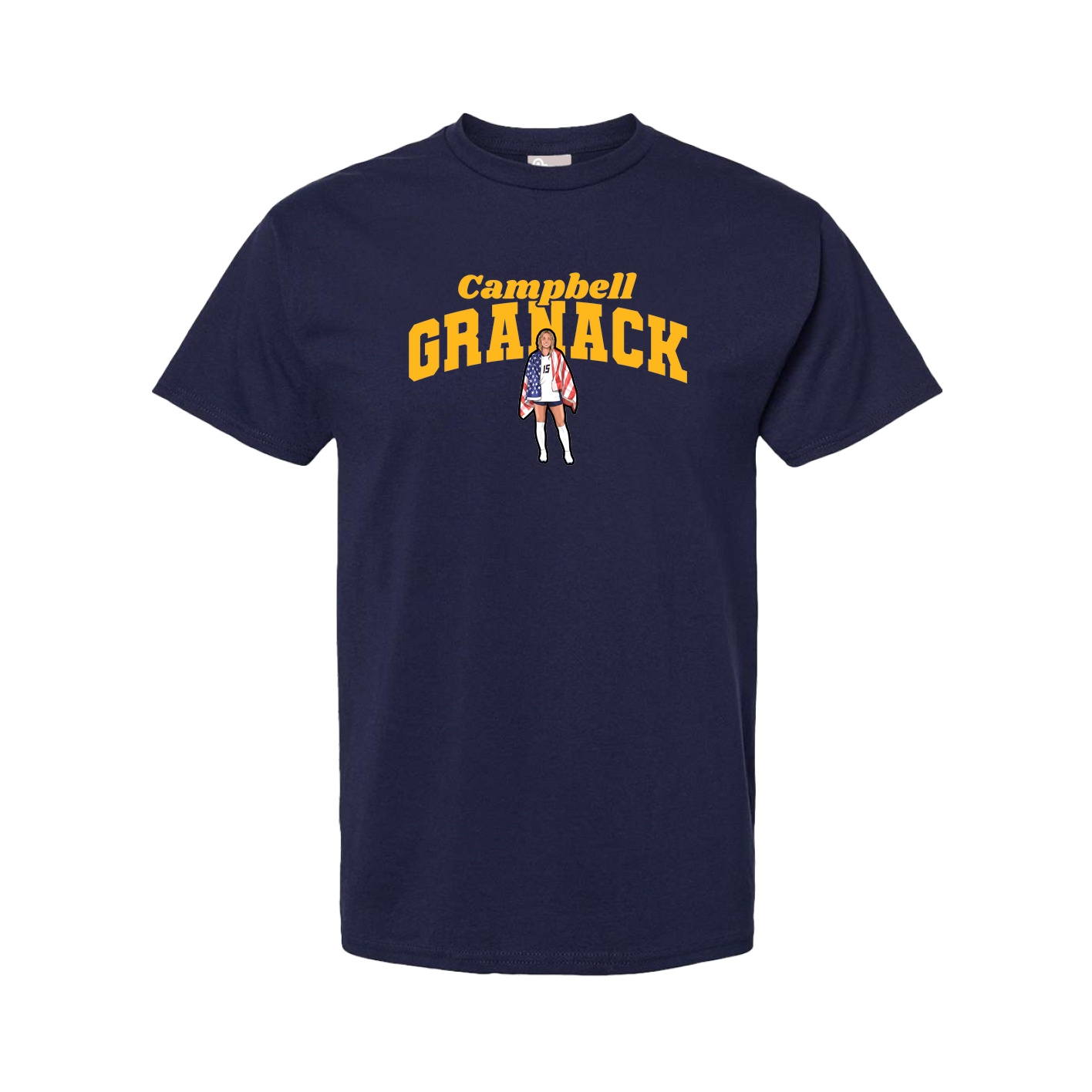 Tee — Signature Arch in Navy