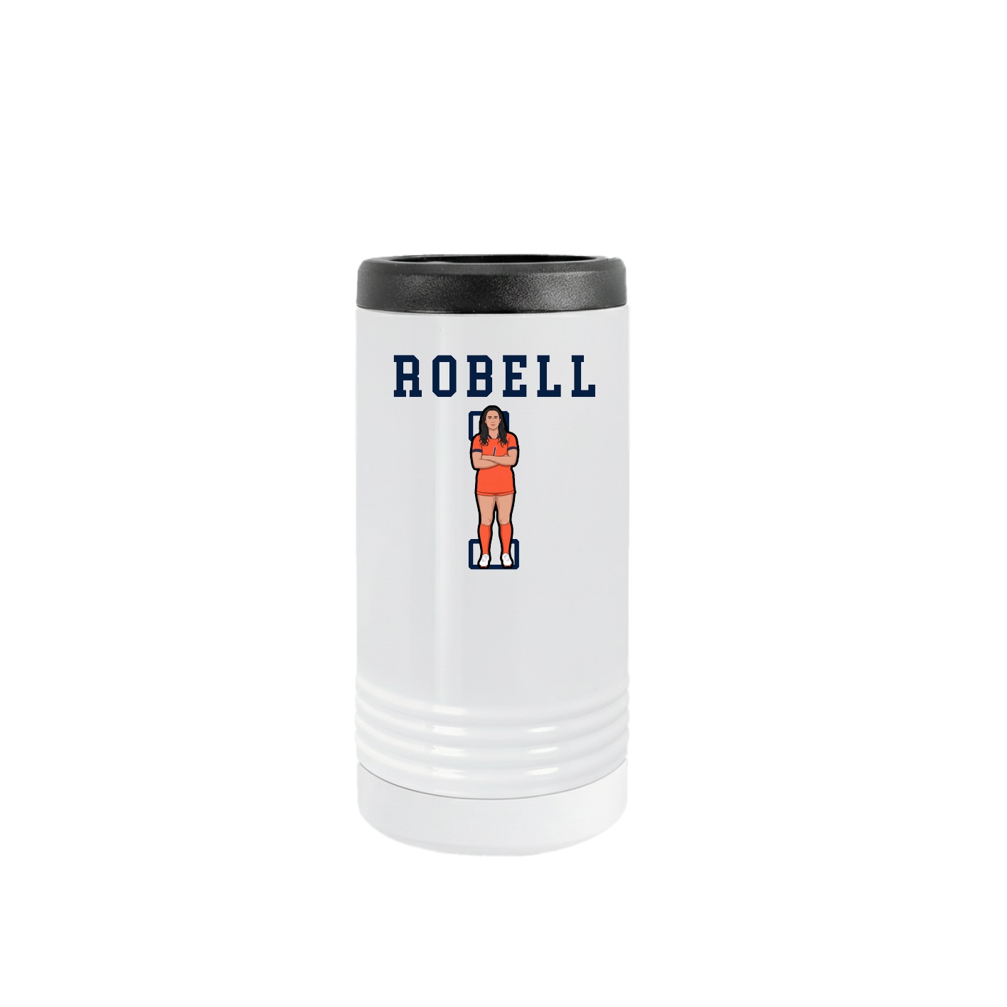Slim Beverage Holder — Shirsey in White