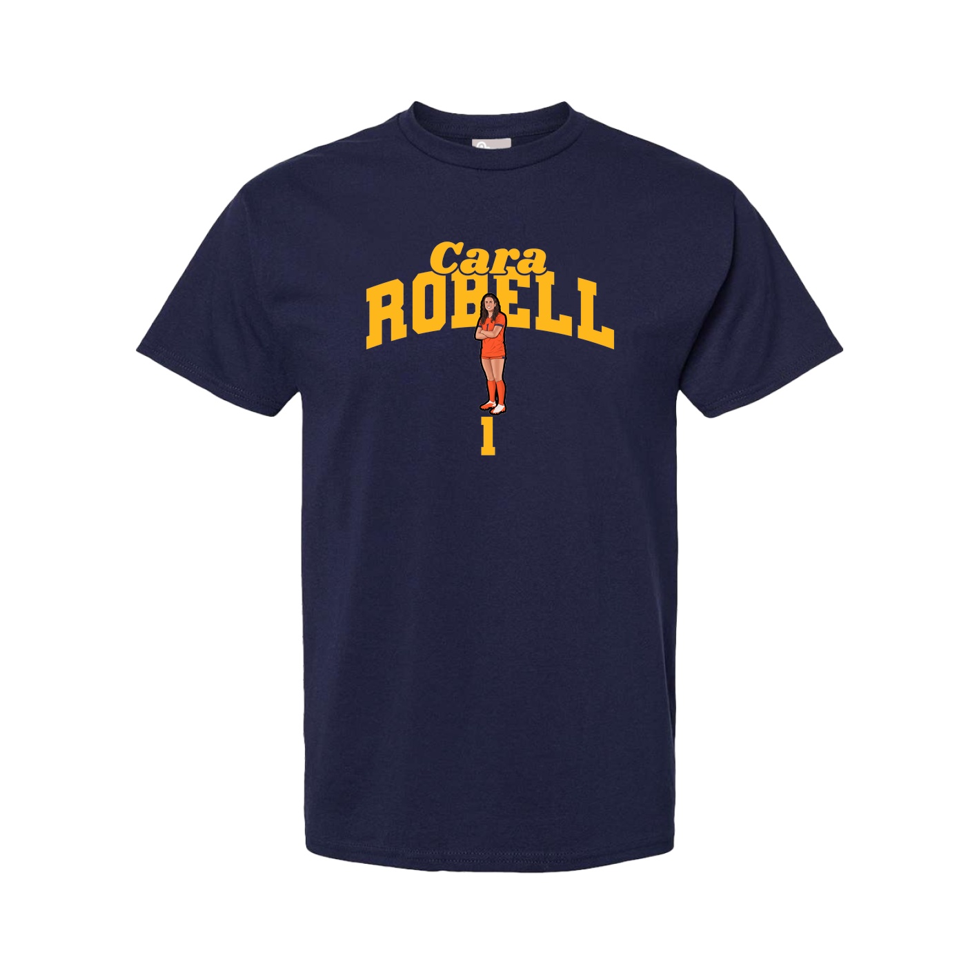 Tee — Signature Arch in Navy