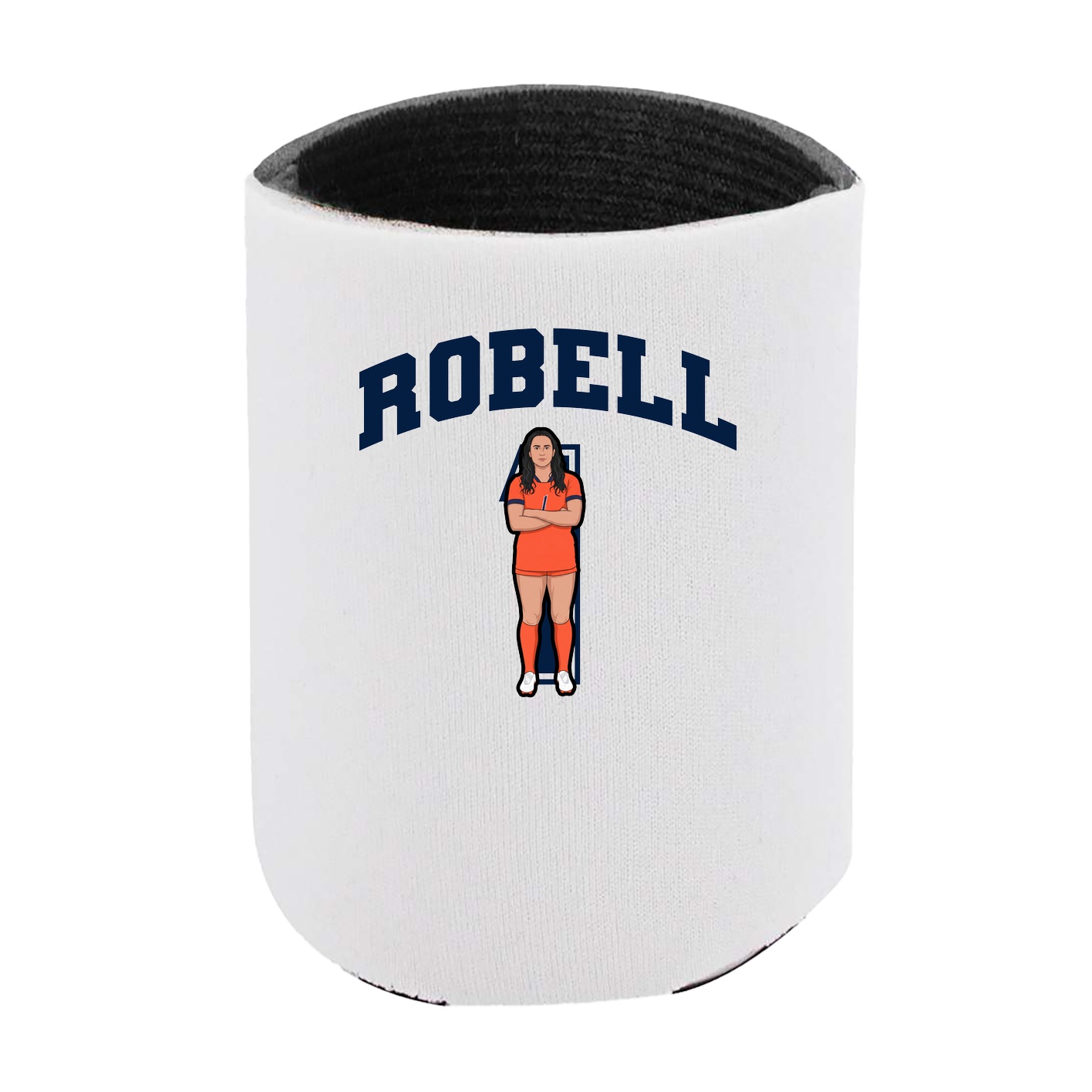 Can Holder — Number in White