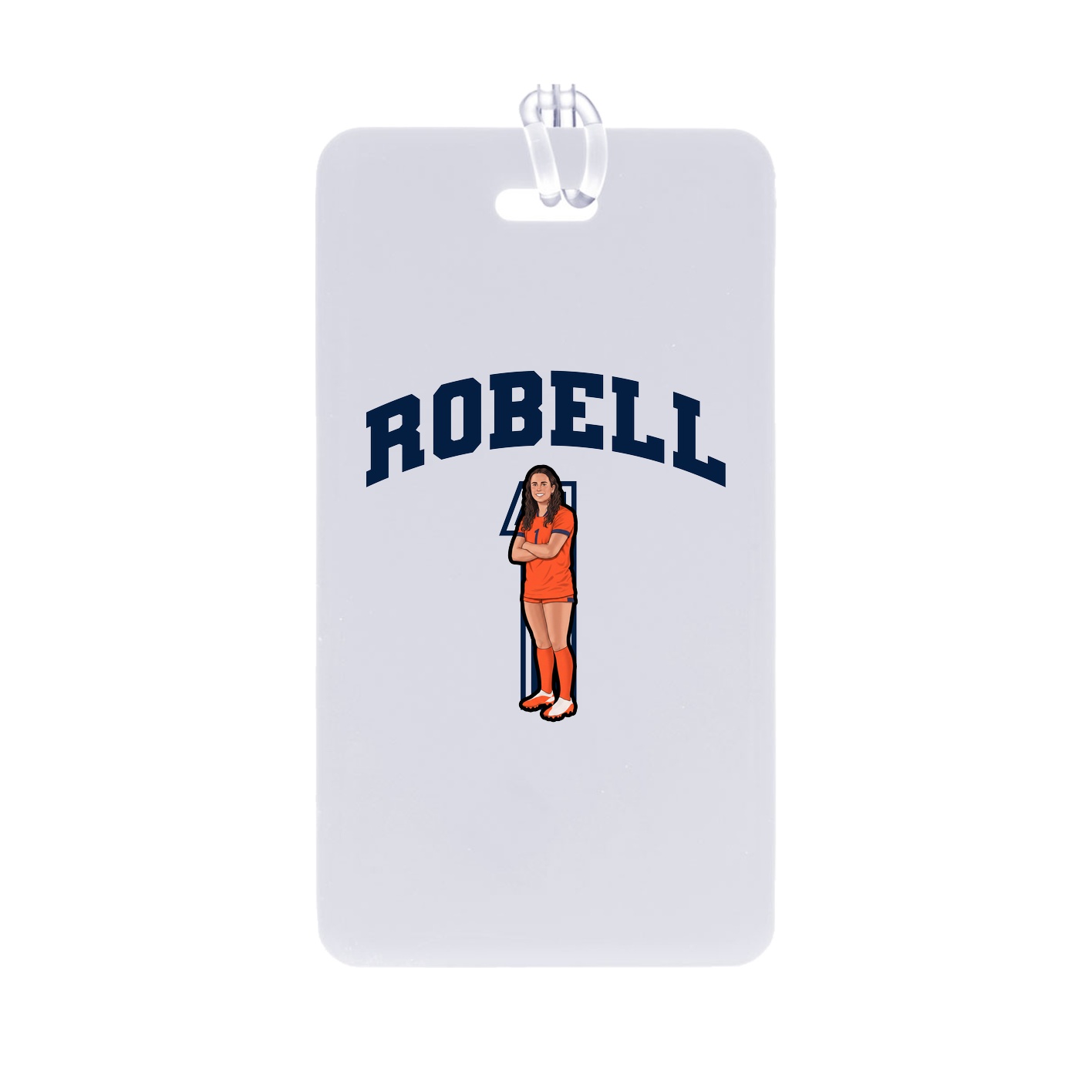 Bag Tag — Number in Classic