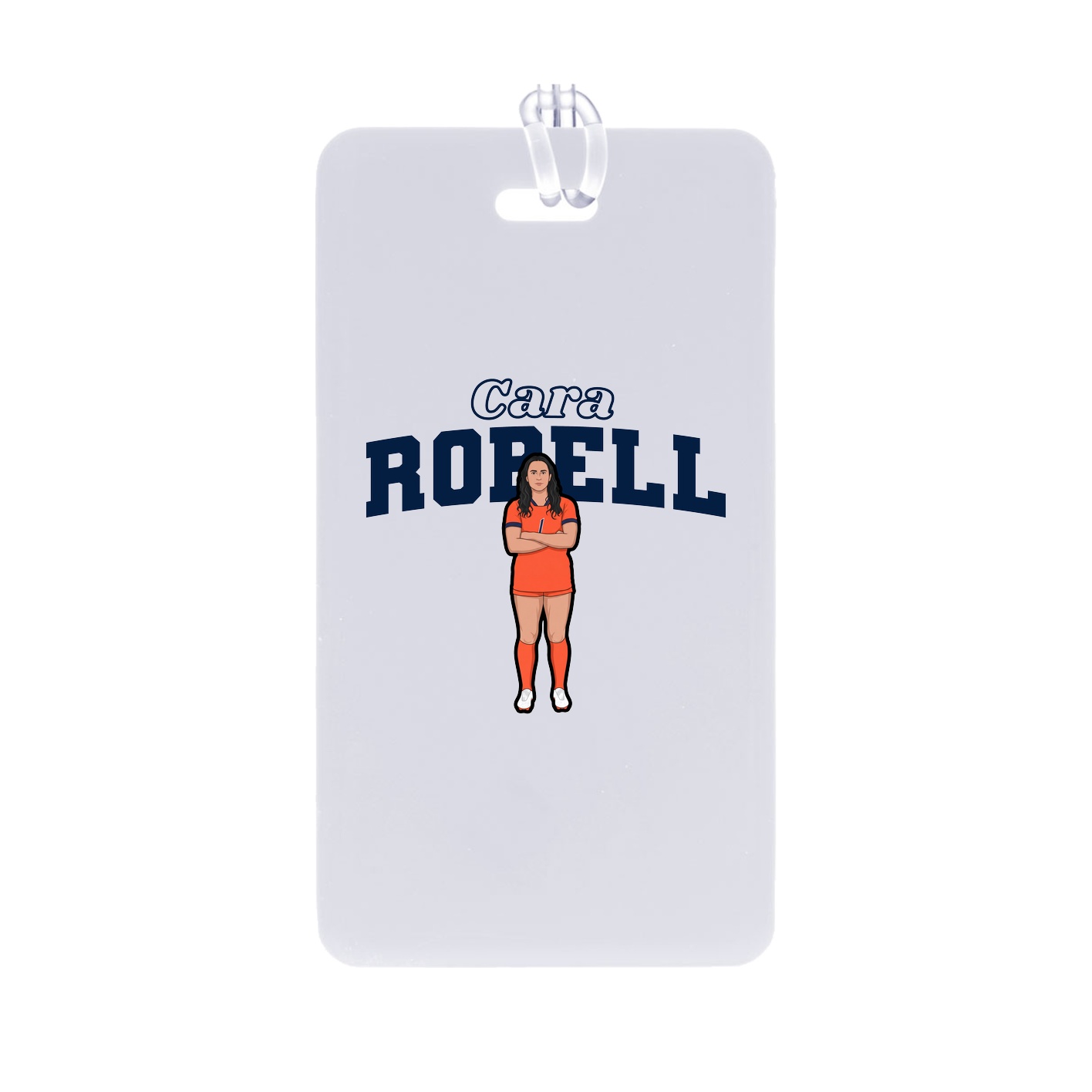 Bag Tag — Name Arch in Classic