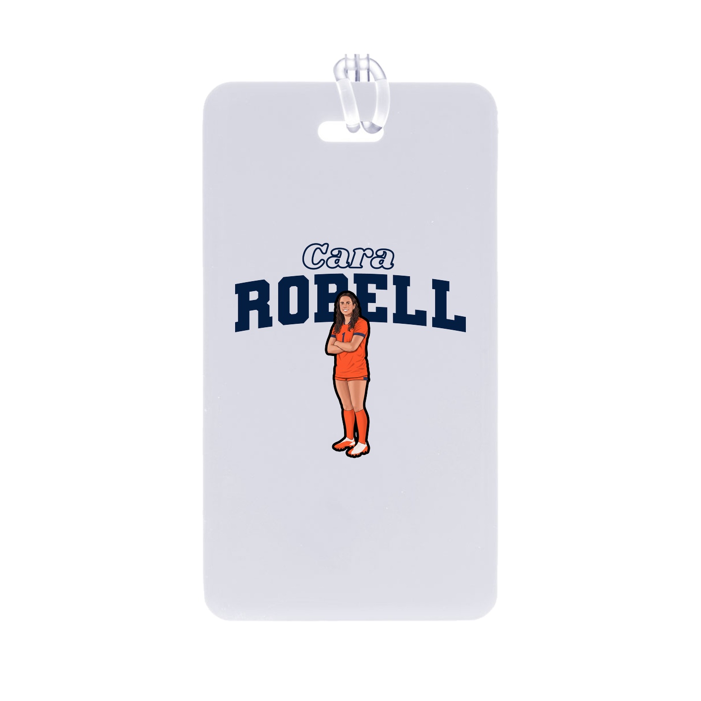 Bag Tag — Name Arch in Classic