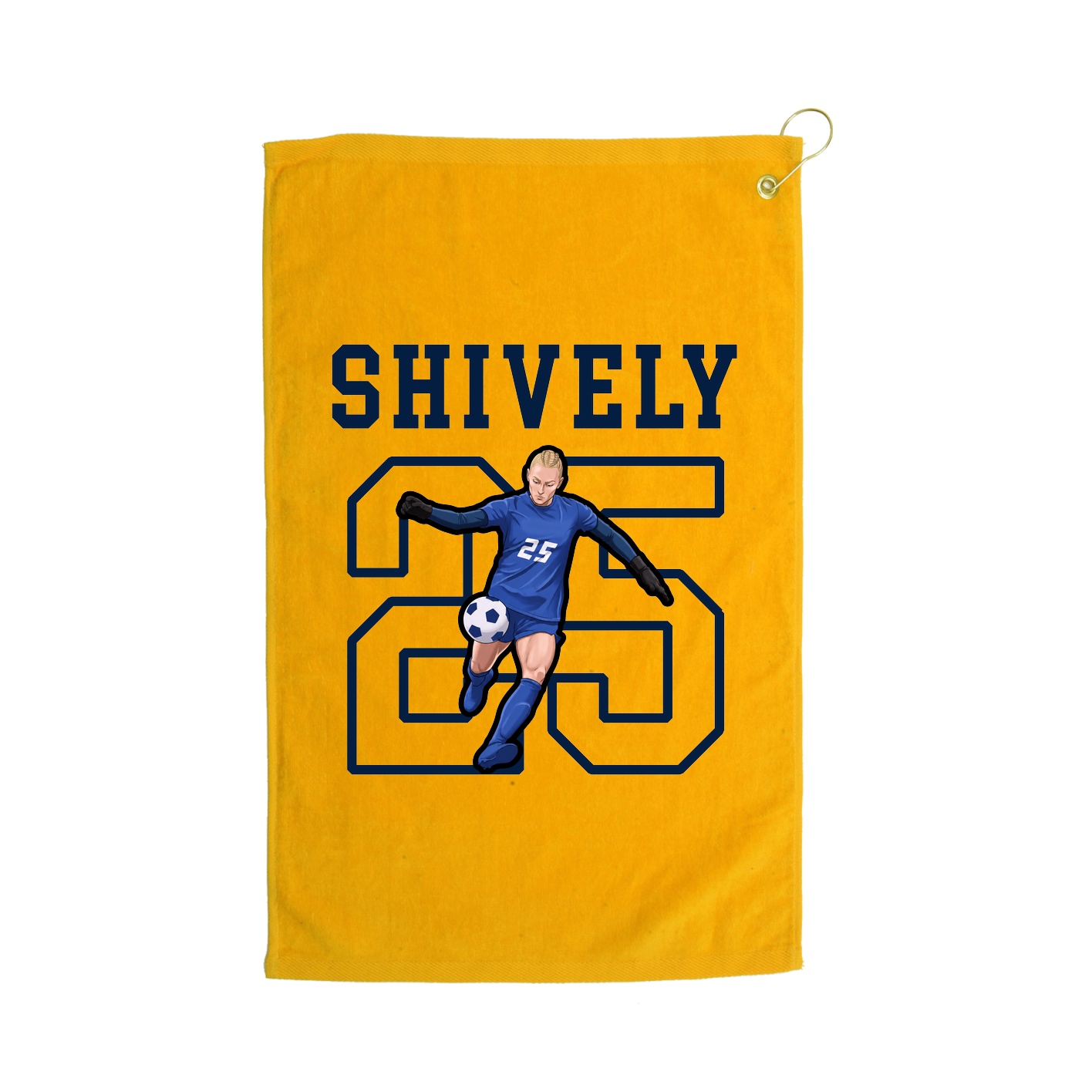 Golf Towel — Shirsey in Gold