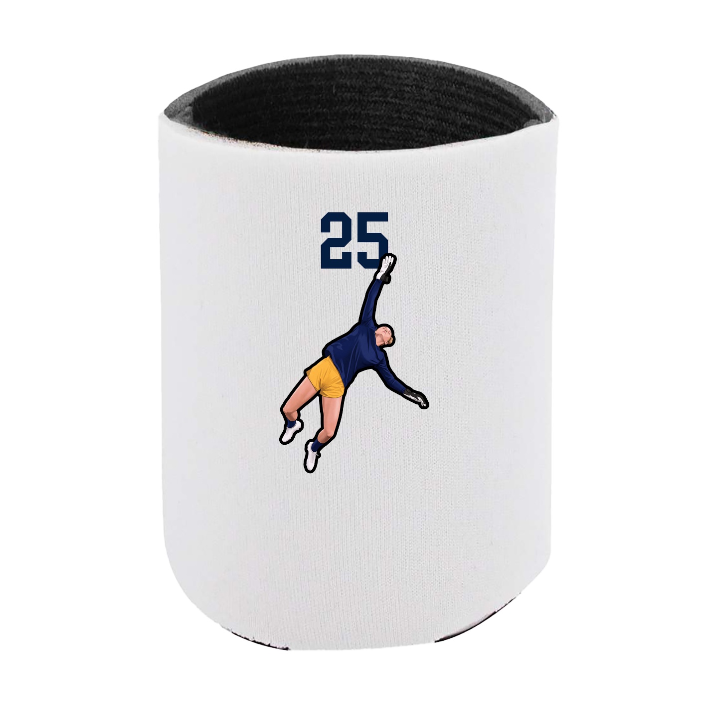 Can Holder — Number Top in White