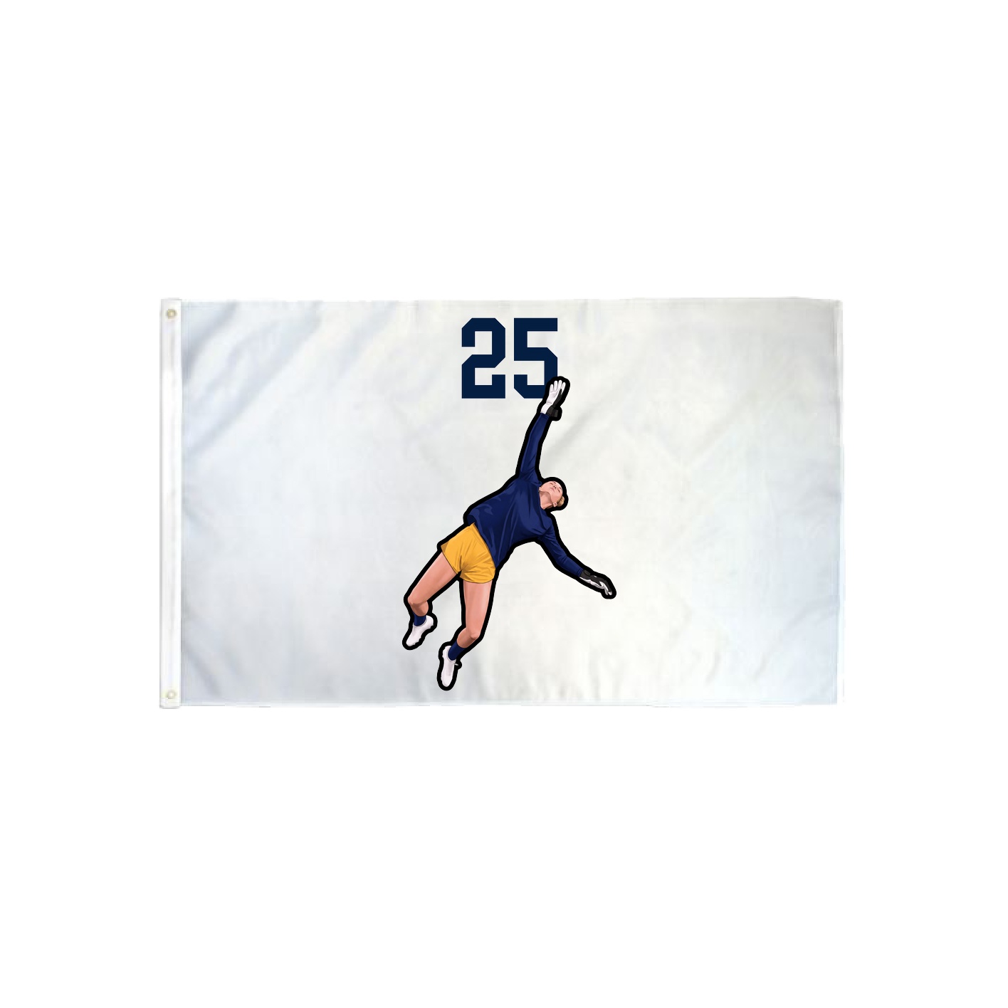 3x5 Flag — Number Top in Classic