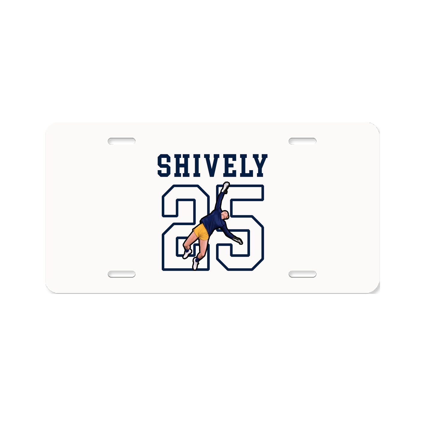 License Plate — Shirsey in Classic