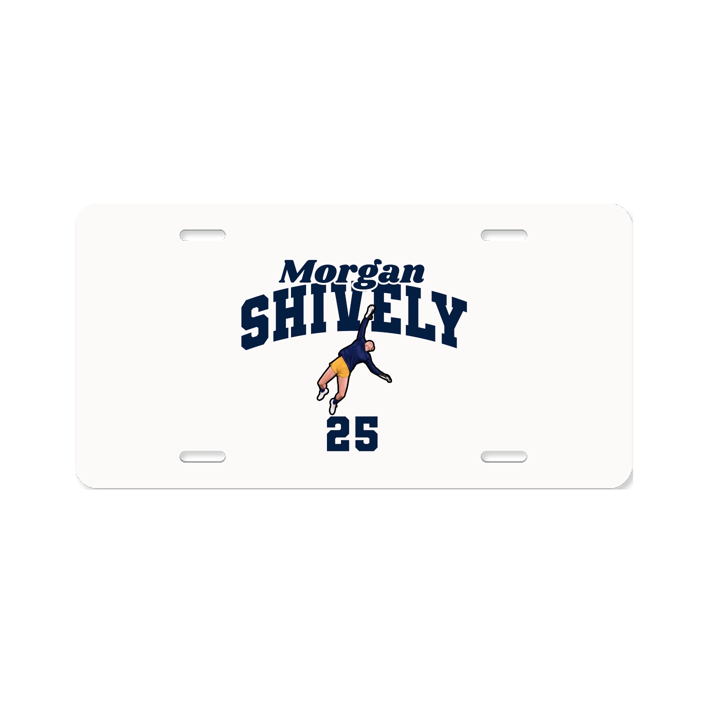 License Plate — Signature Arch in Classic