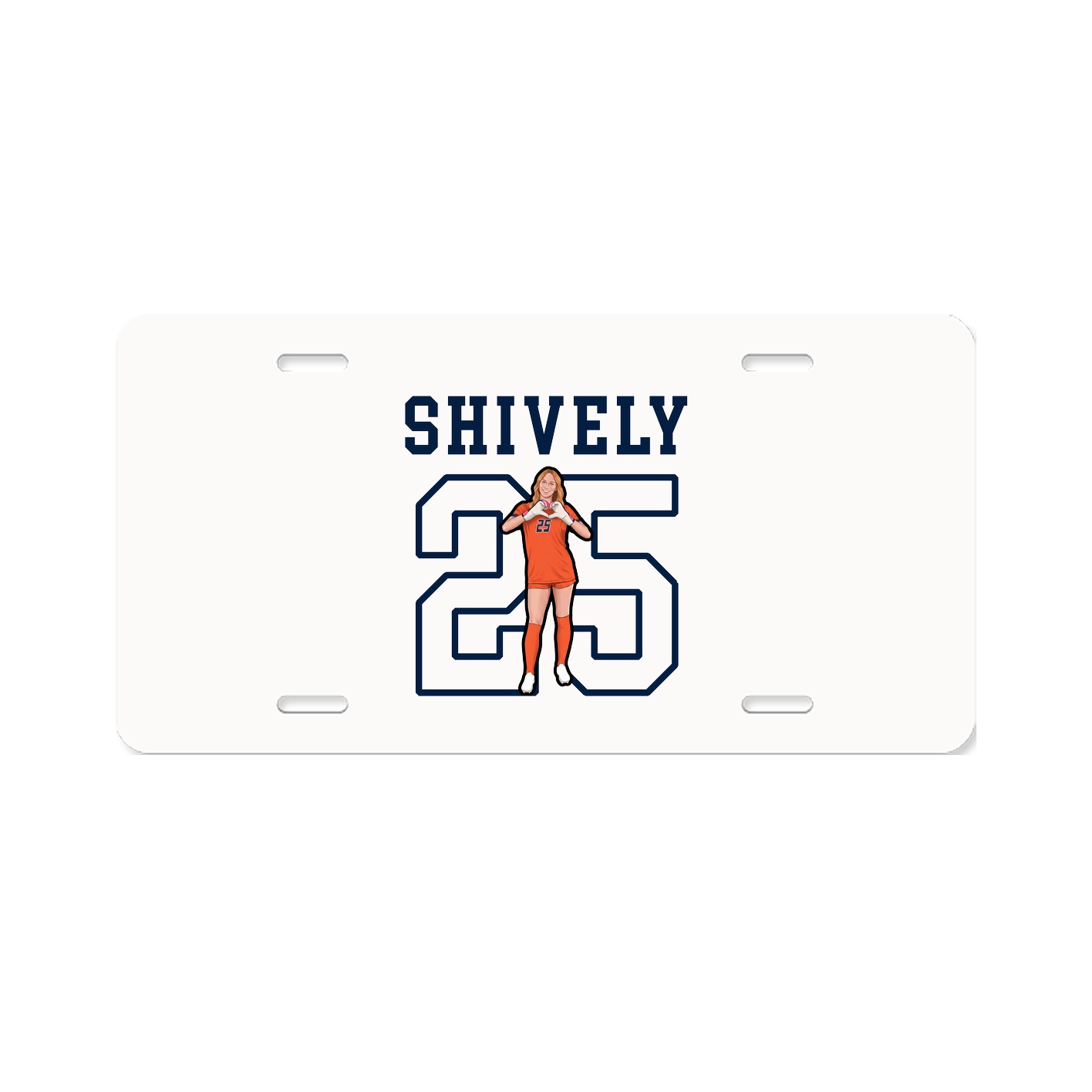 License Plate — Shirsey in Classic