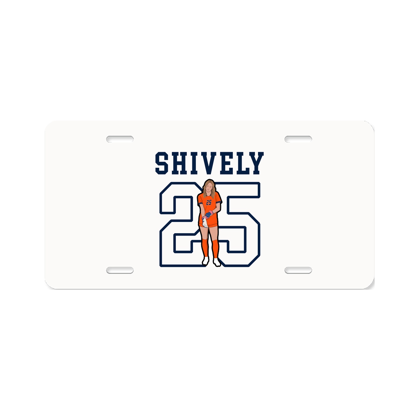 License Plate — Shirsey in Classic