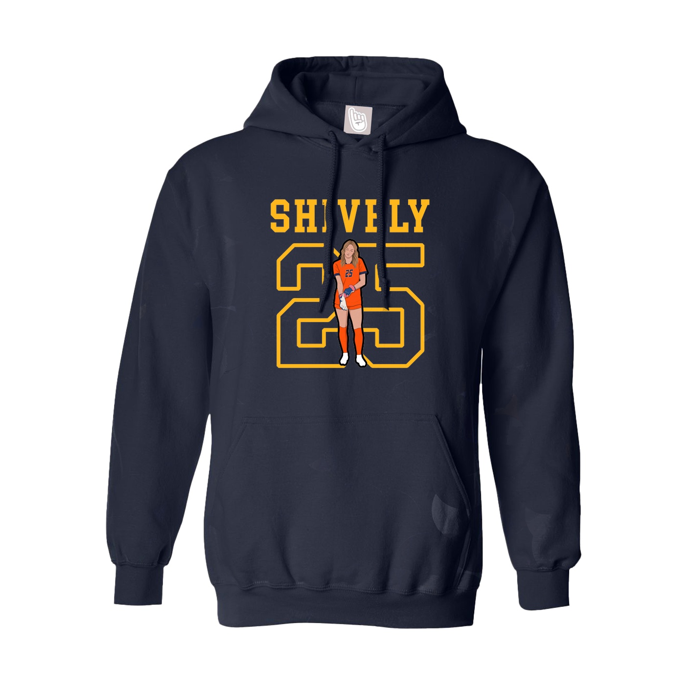 Youth Hoodie — Shirsey in Navy