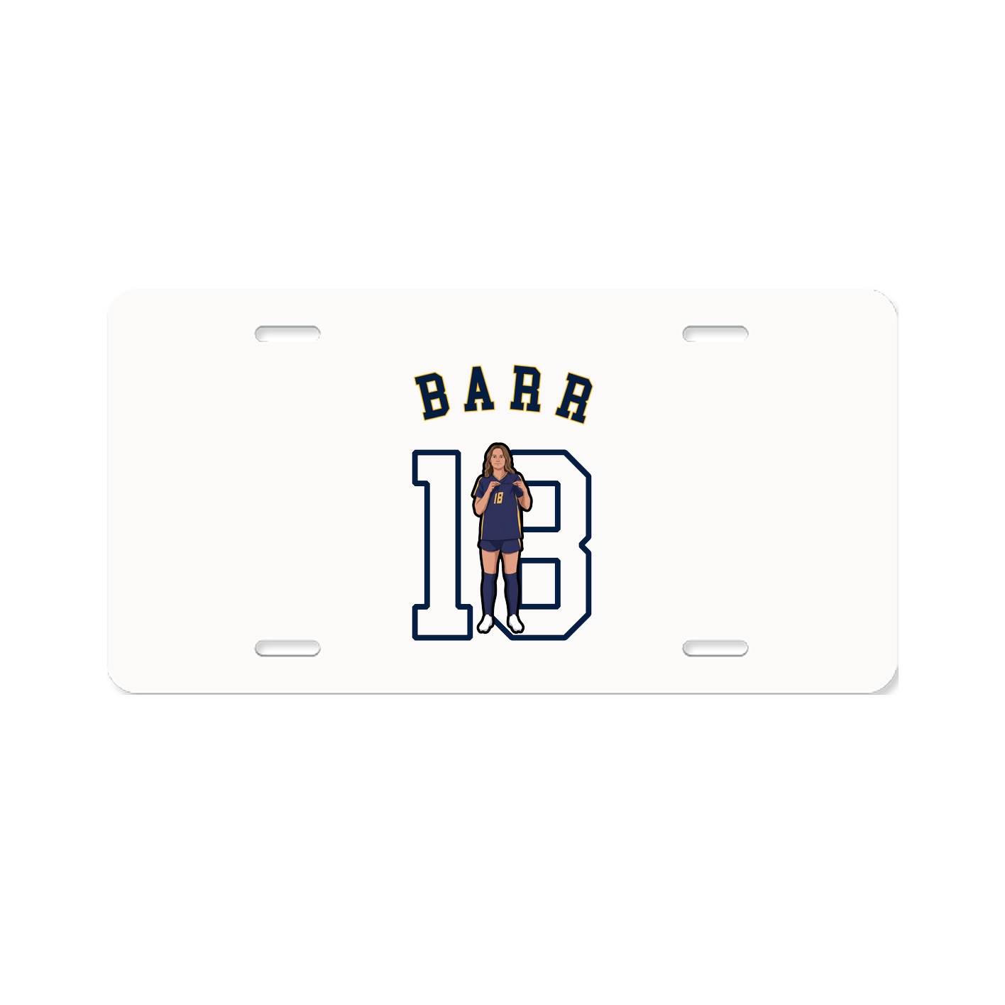 License Plate — Shirsey Arch in Classic