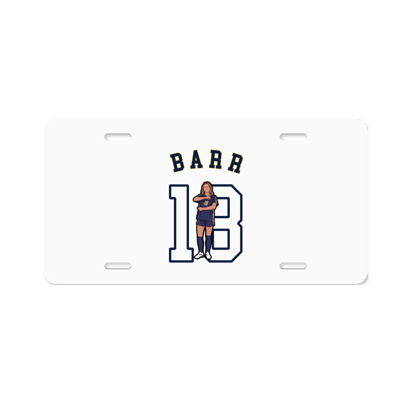 License Plate — Shirsey Arch in Classic