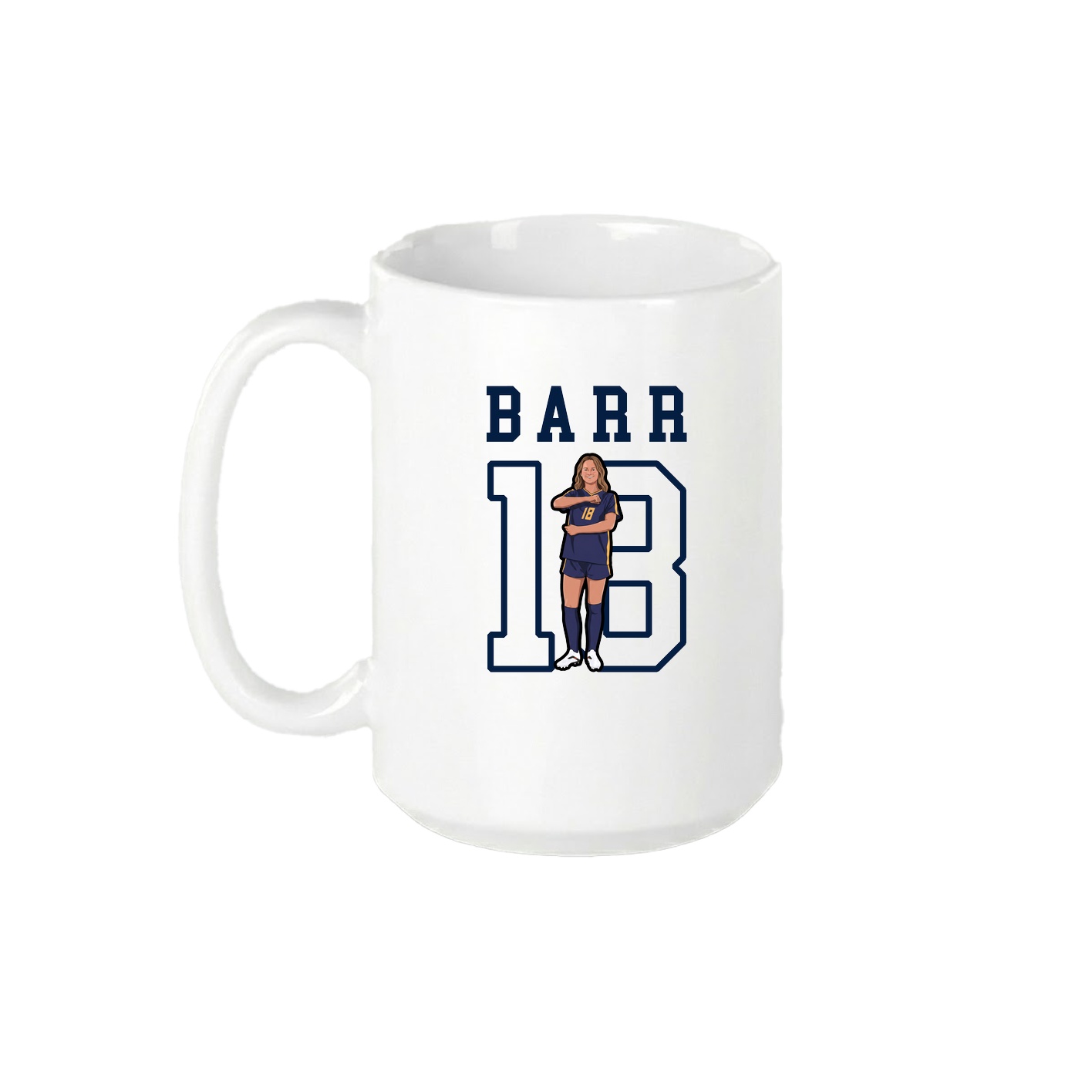 15oz Coffee Mug — Shirsey in White