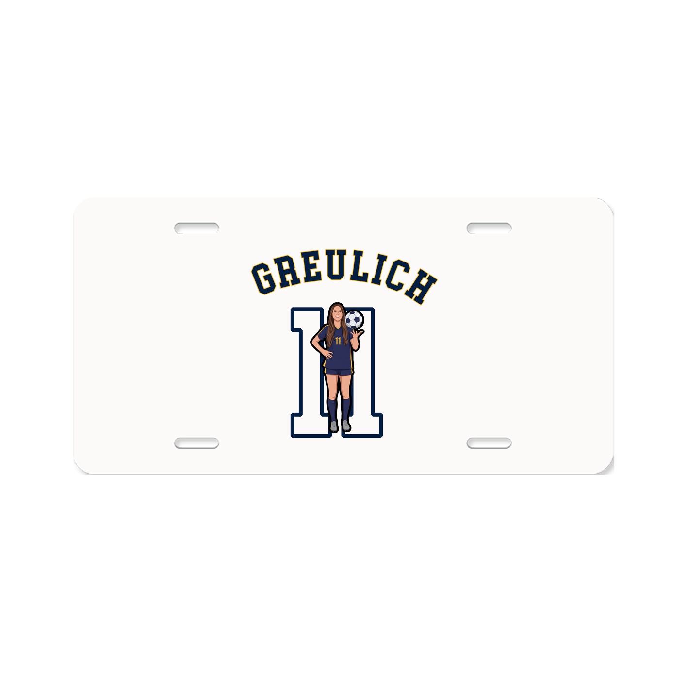 License Plate — Shirsey Arch in Classic