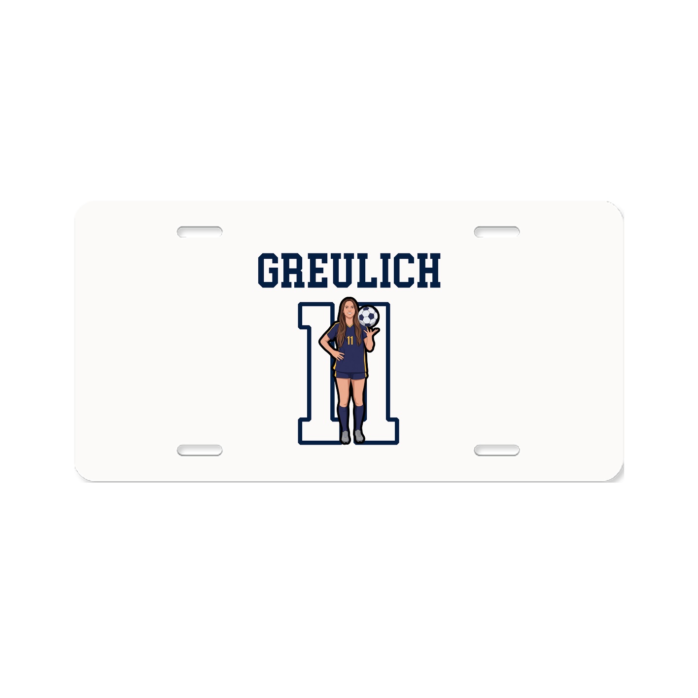 License Plate — Shirsey in Classic