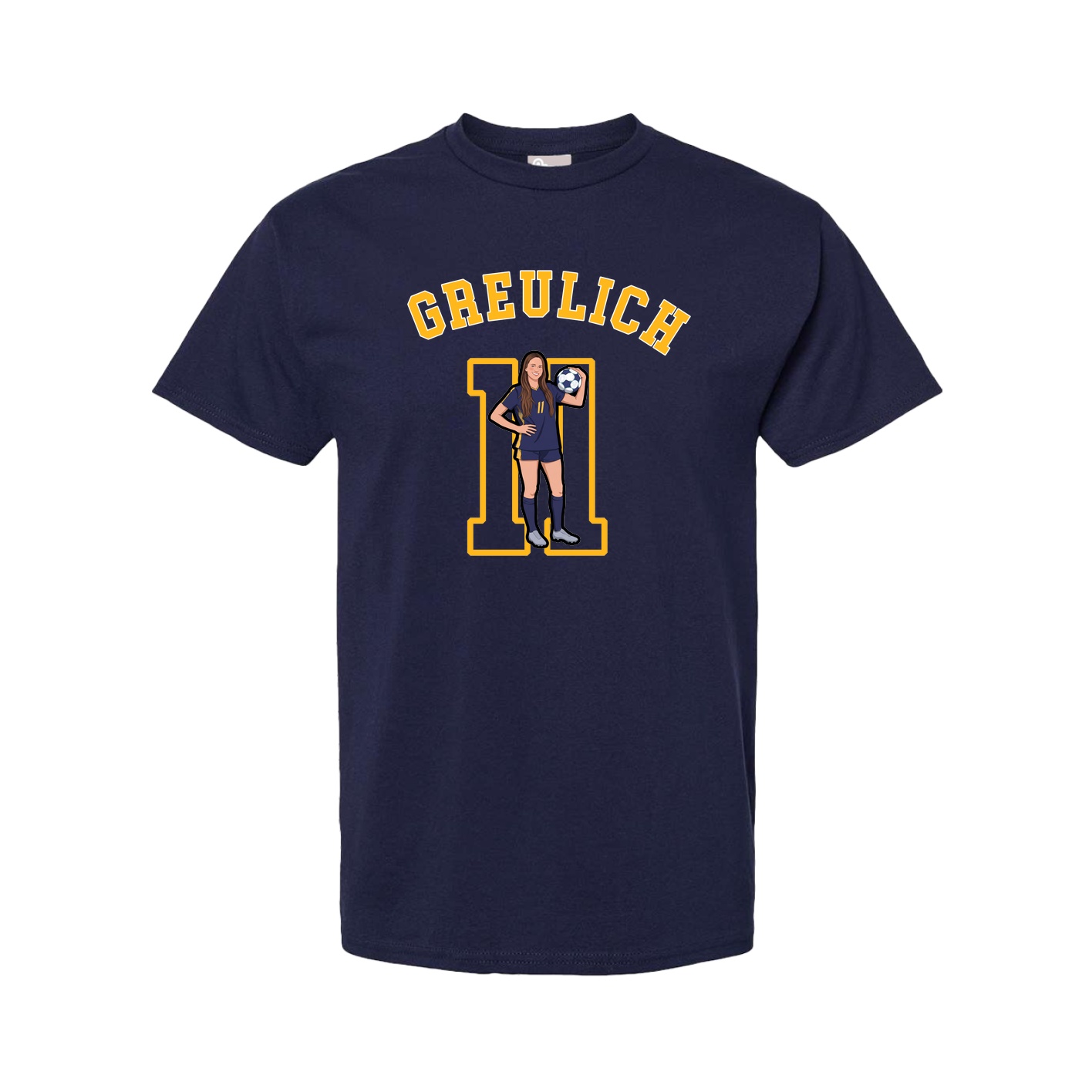 Youth Tee — Shirsey Arch in Navy