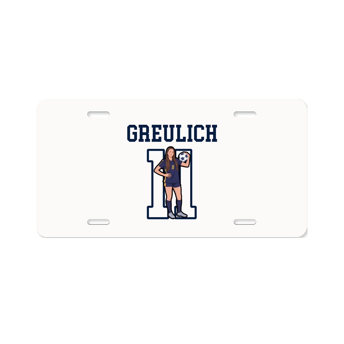 License Plate — Shirsey in Classic