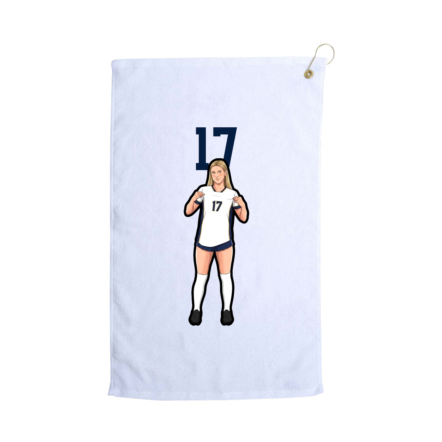 Terry Velour Golf Towel