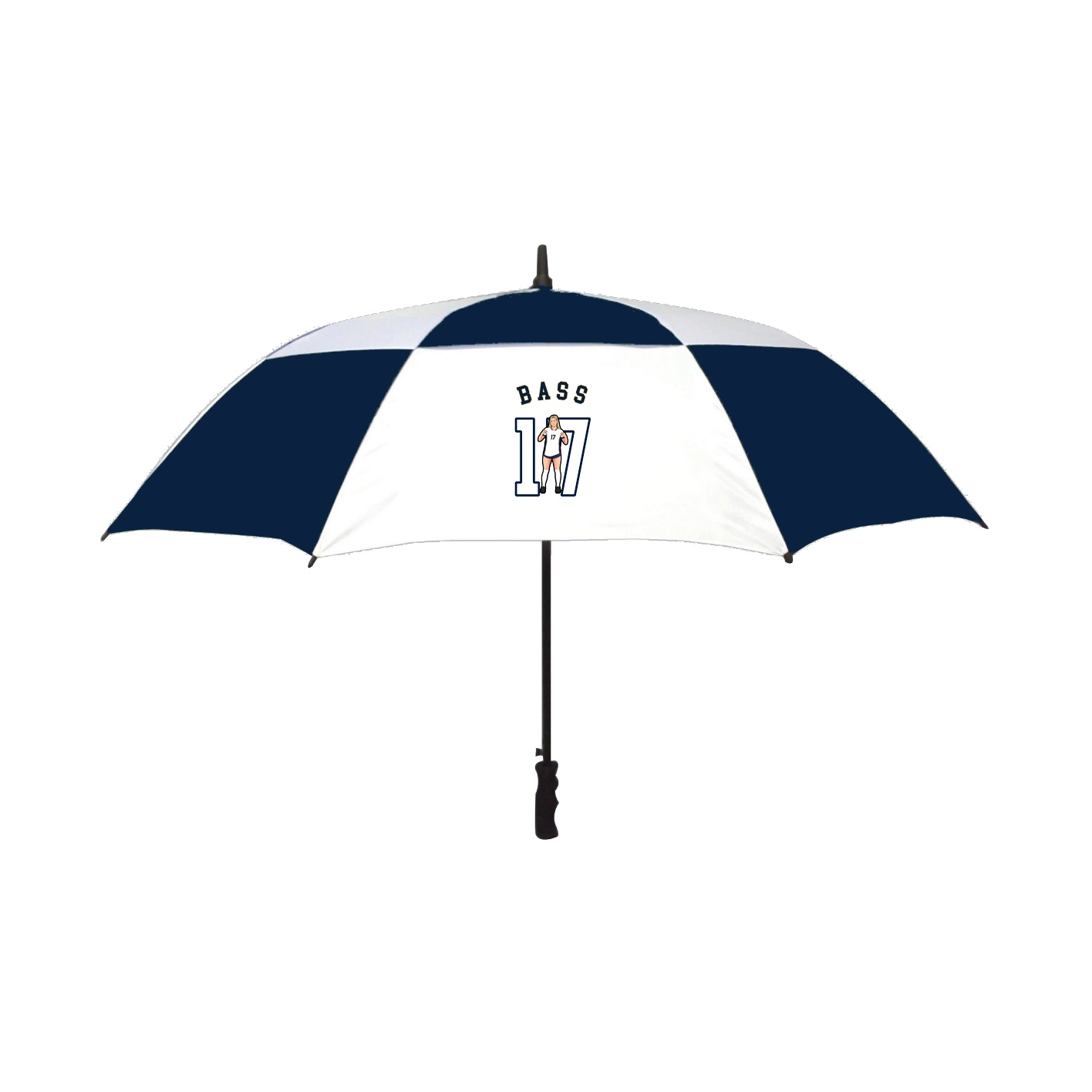 60" Vented Fiberglass Shaft Golf Umbrella