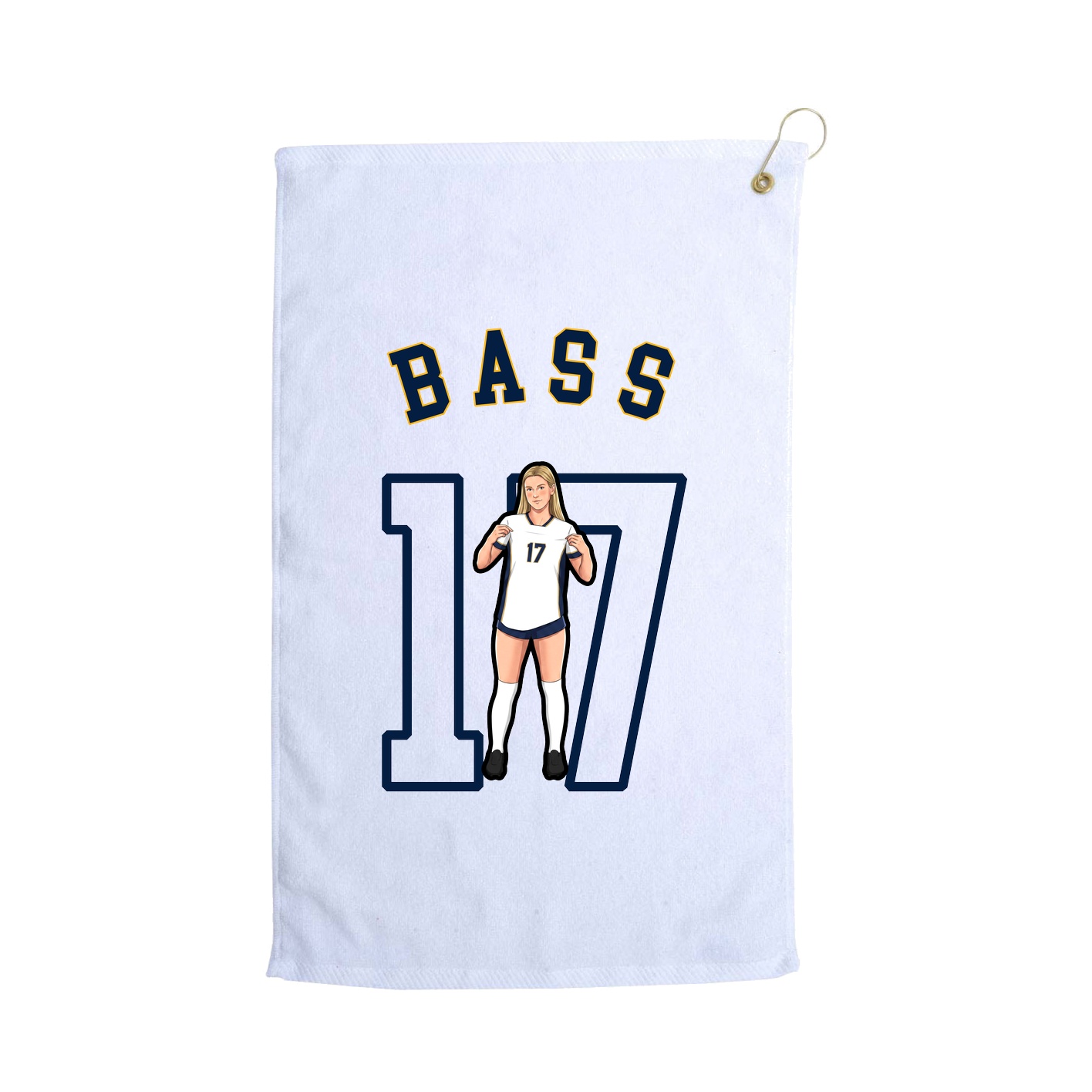 Terry Velour Golf Towel