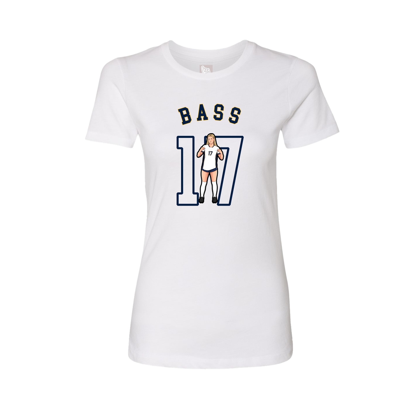 Womens Tee — Shirsey Arch in White