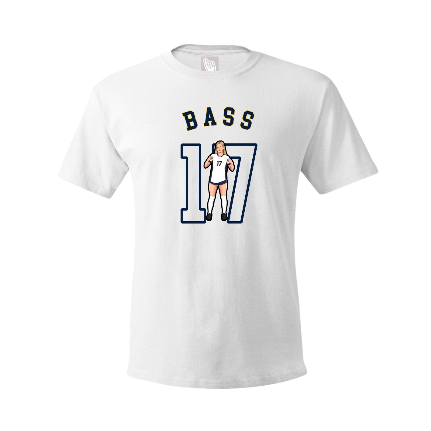 Youth Tee — Shirsey Arch in White