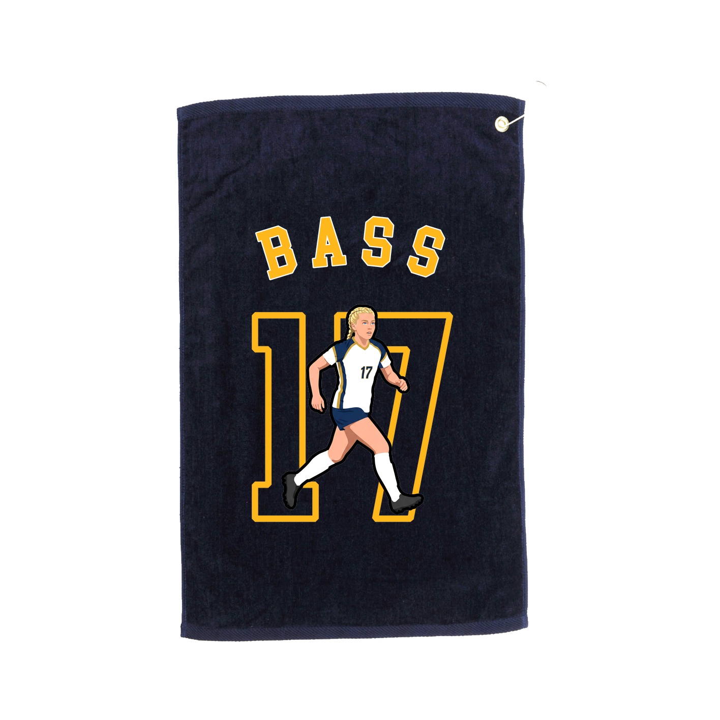 Golf Towel — Shirsey Arch in Navy