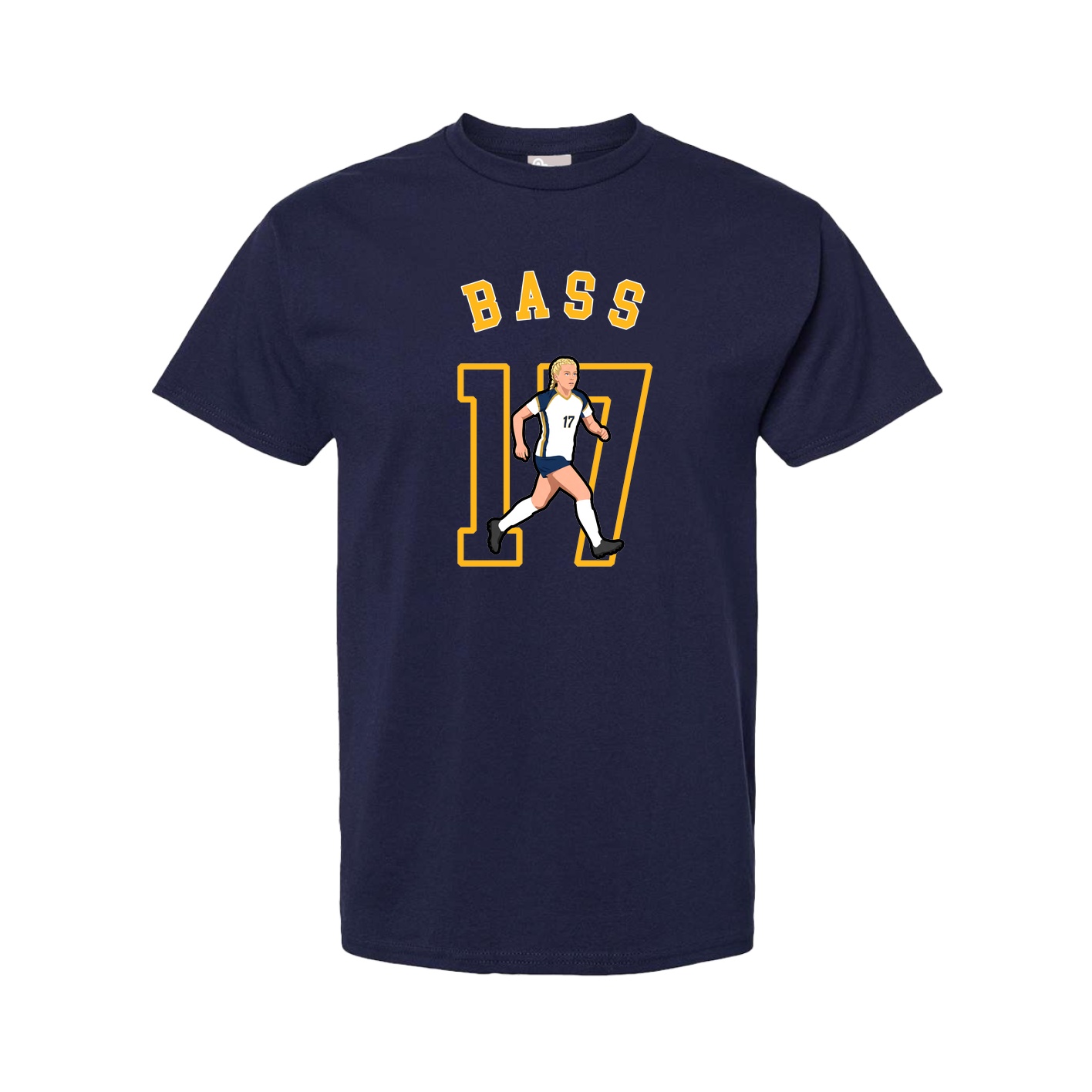 Youth Tee — Shirsey Arch in Navy