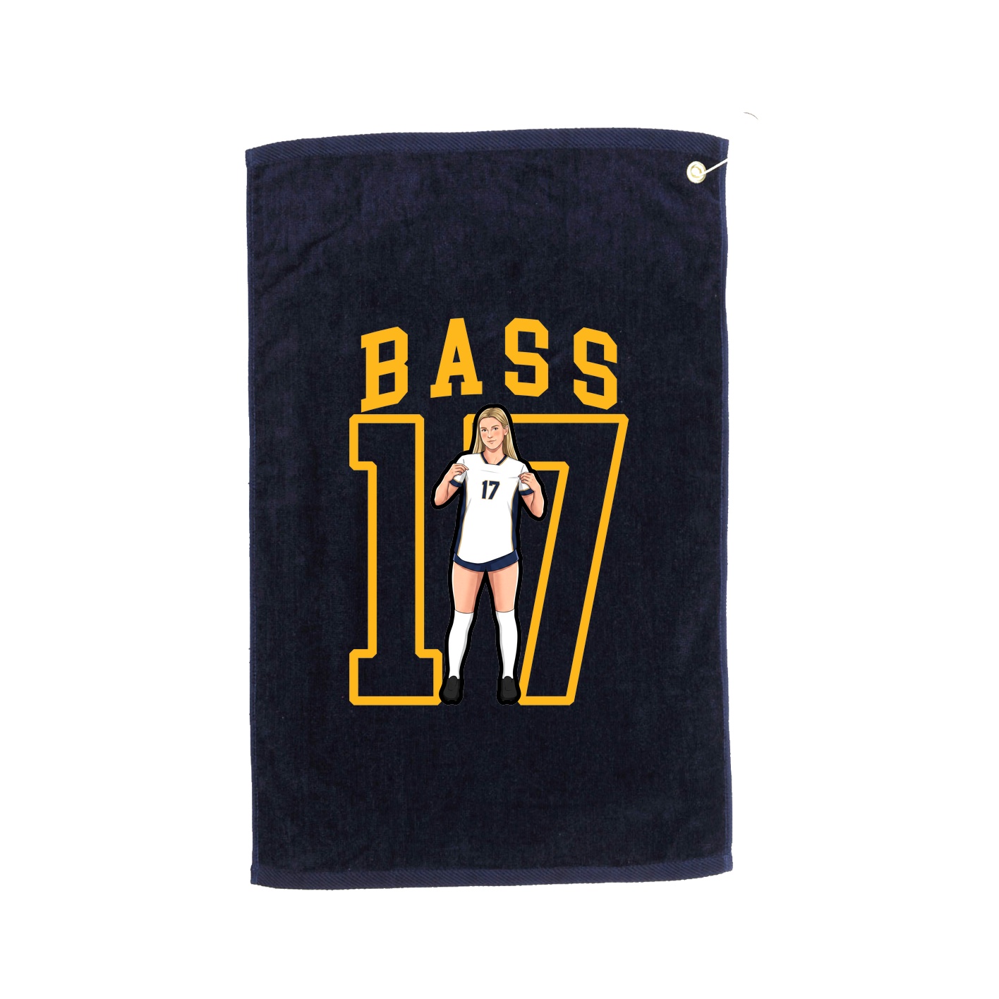 Golf Towel — Shirsey in Navy