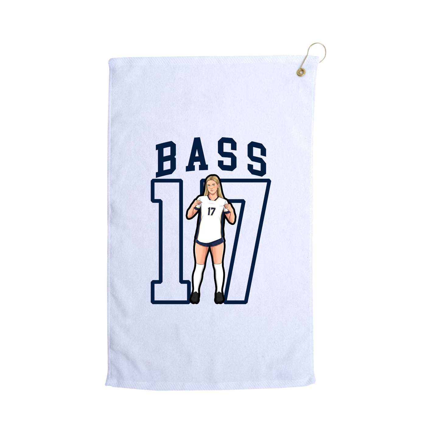 Terry Velour Golf Towel