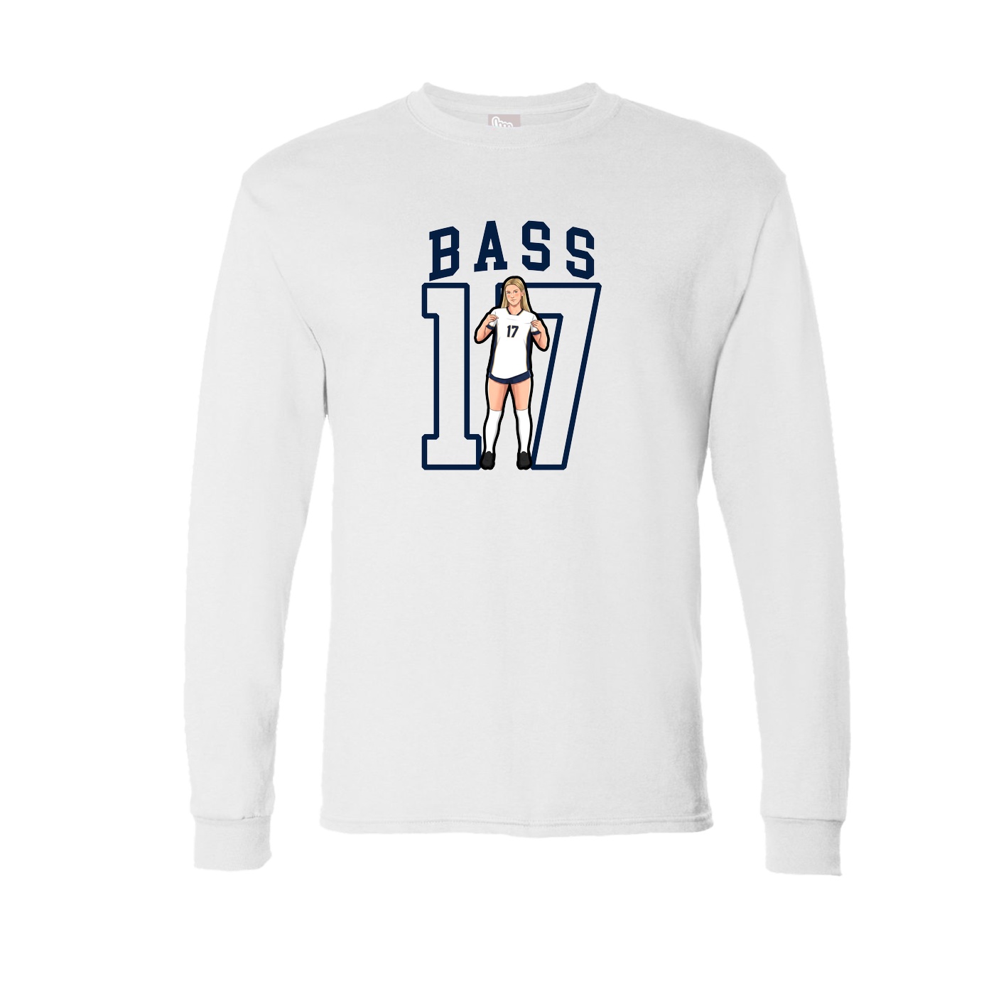 Long Sleeve Tee — Shirsey in White
