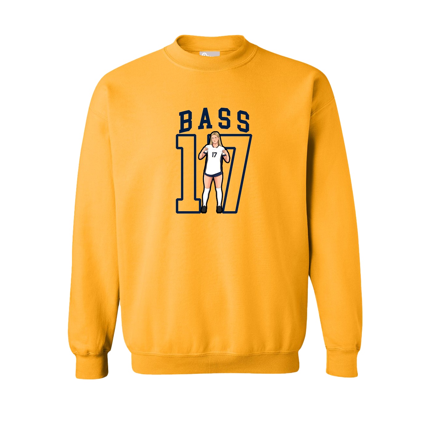 Fleece Crew — Shirsey in Gold
