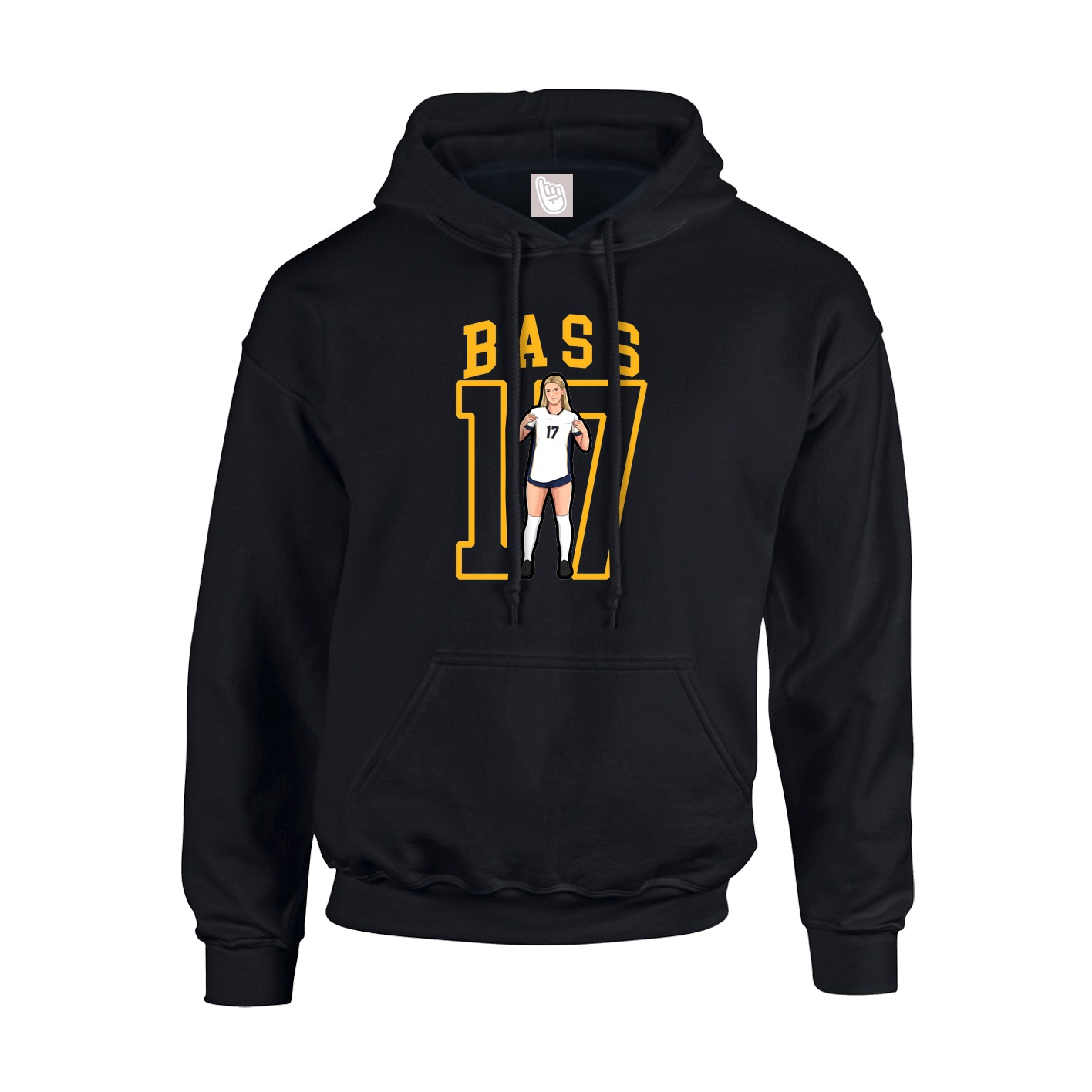 Youth Hoodie — Shirsey in Black