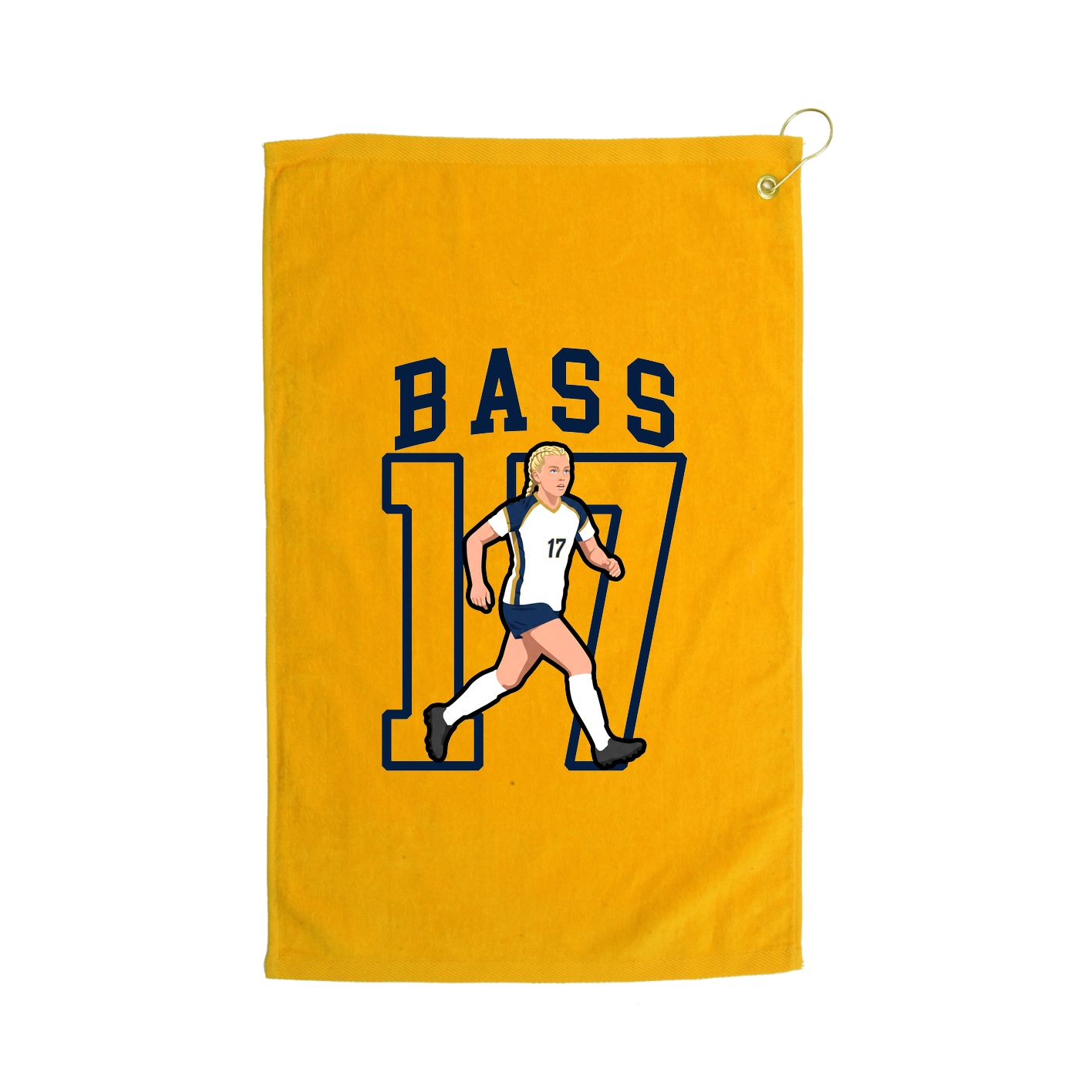 Golf Towel — Shirsey in Gold