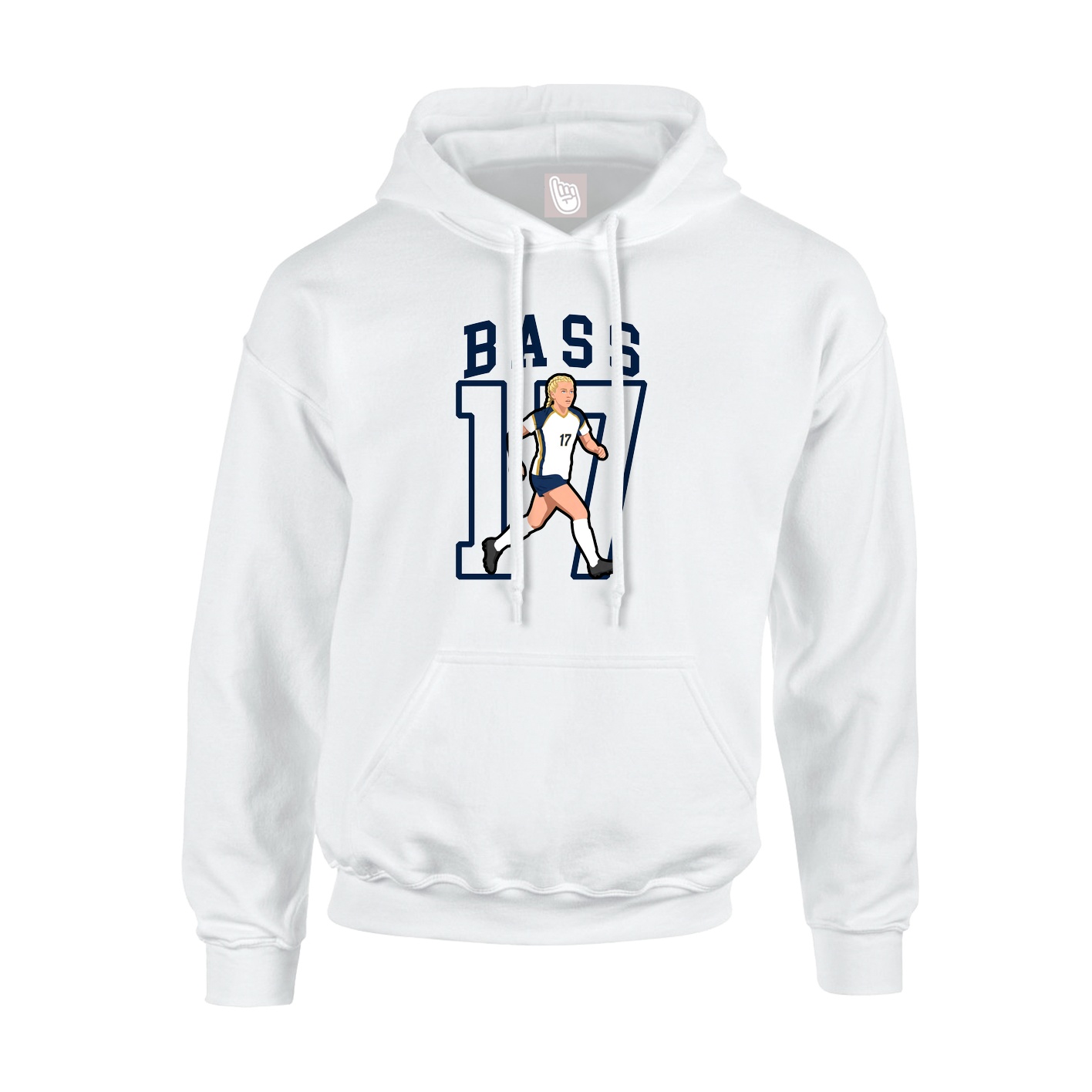 Youth Hoodie — Shirsey in White