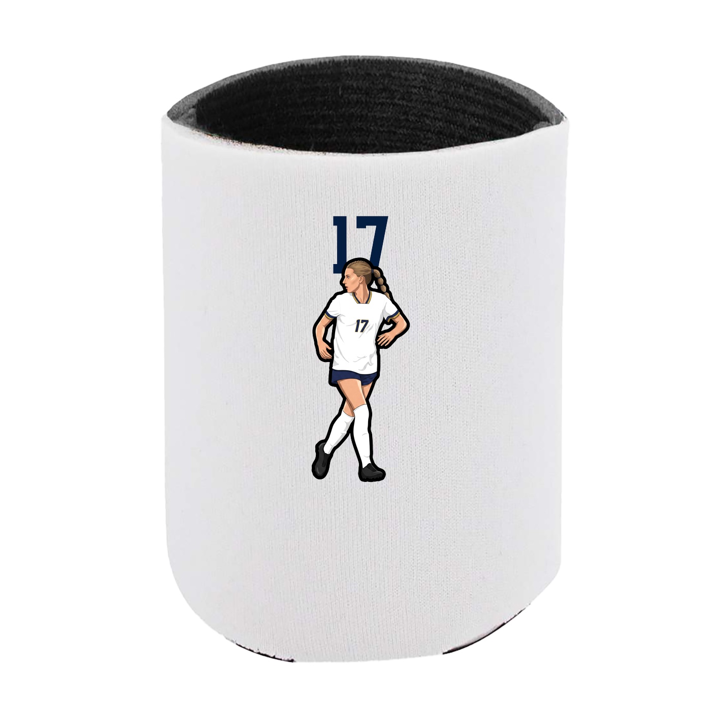 Can Holder — Number Top in White