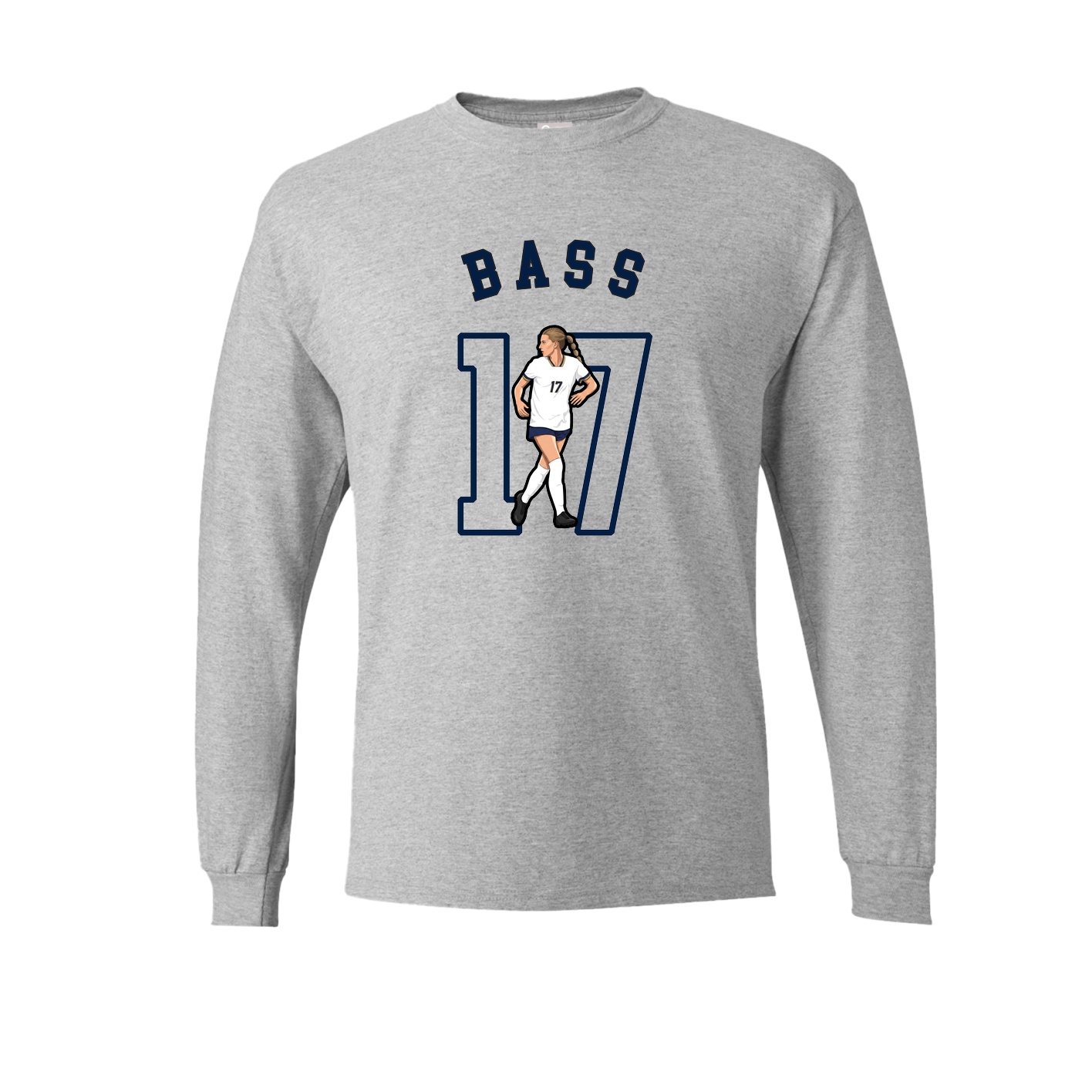 Long Sleeve Tee — Shirsey Arch in Grey