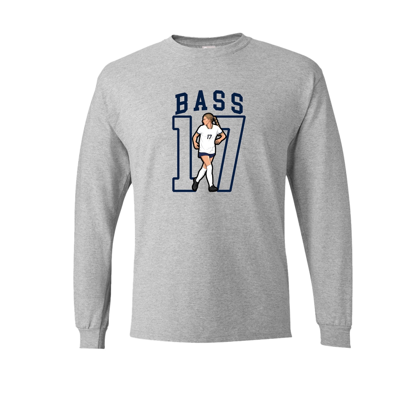 Long Sleeve Tee — Shirsey in Grey