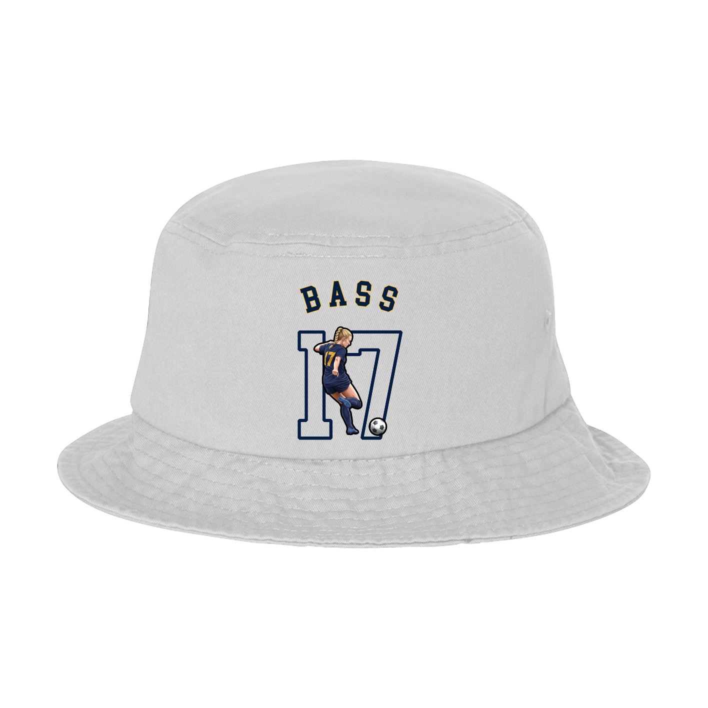 Bucket Cap — Shirsey Arch in White