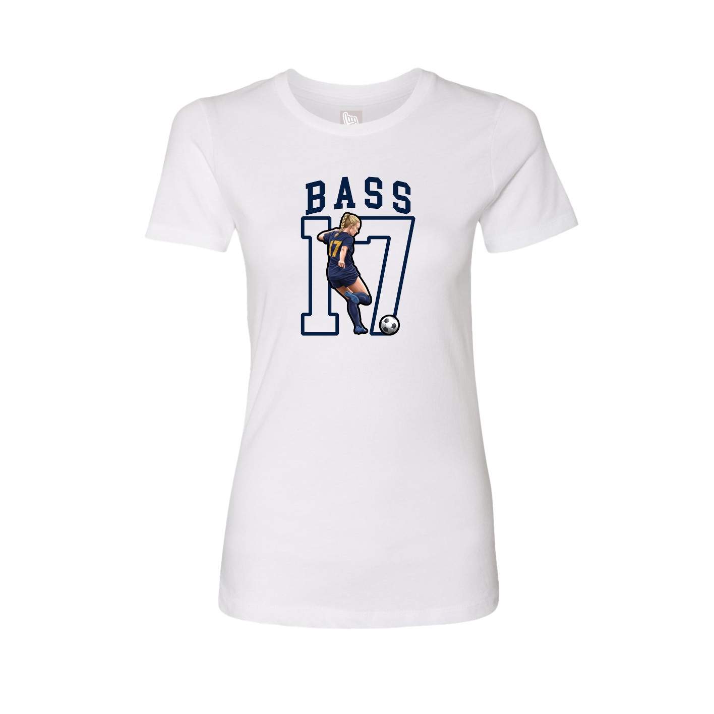 Fitted Women's Tee — Shirsey in White