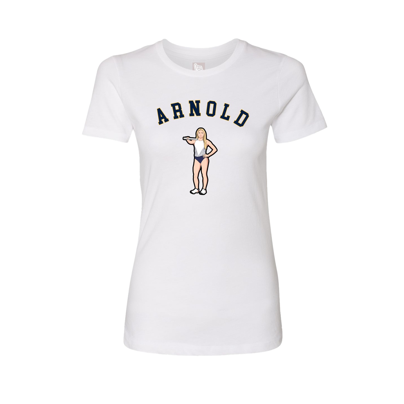 Womens Tee — Shirsey Arch in White