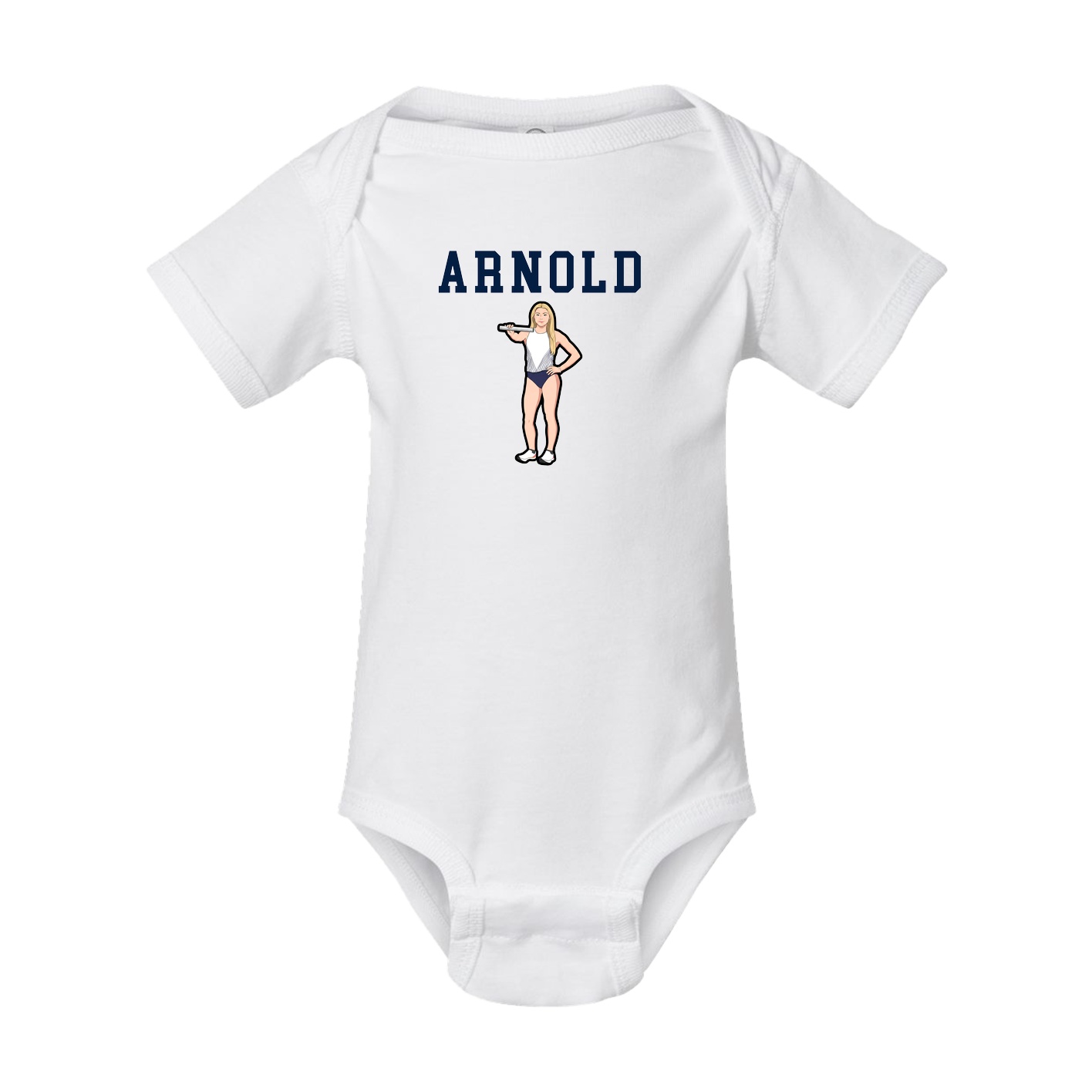 Baby Onesie — Shirsey in White