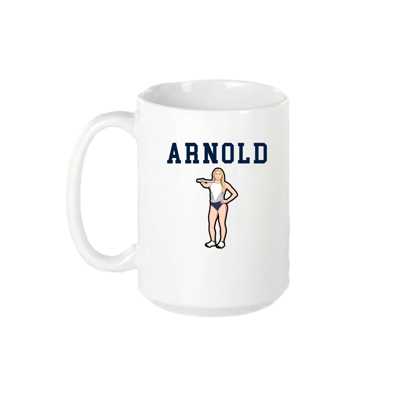 15oz Coffee Mug — Shirsey in White