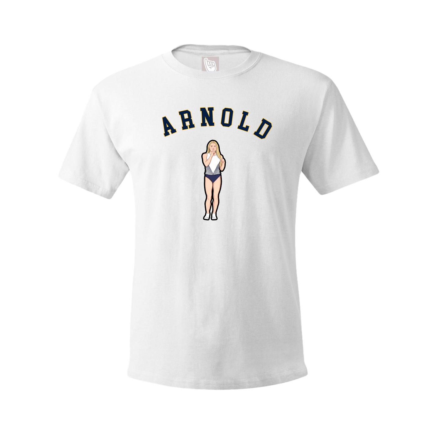 Youth Tee — Shirsey Arch in White