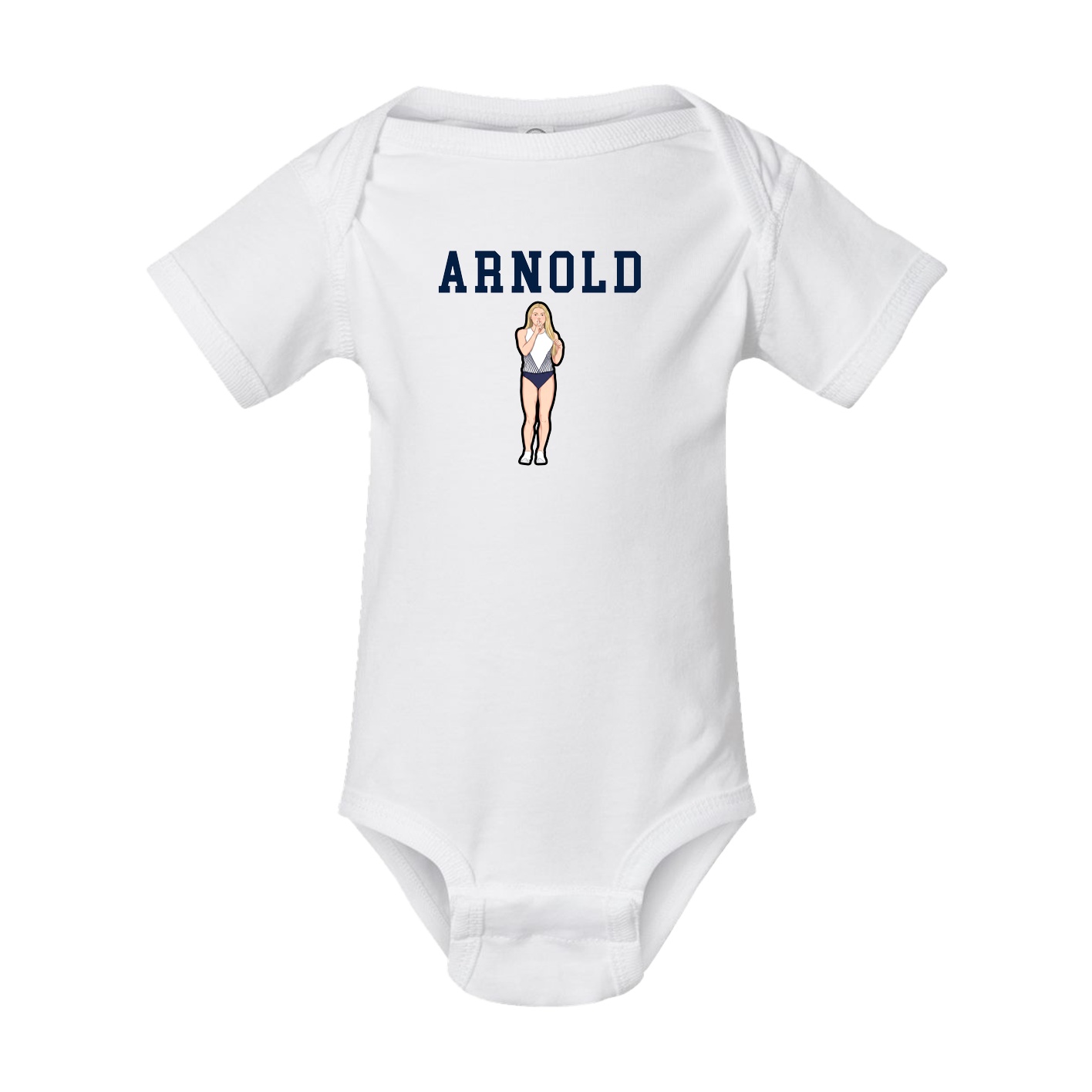 Baby Onesie — Shirsey in White