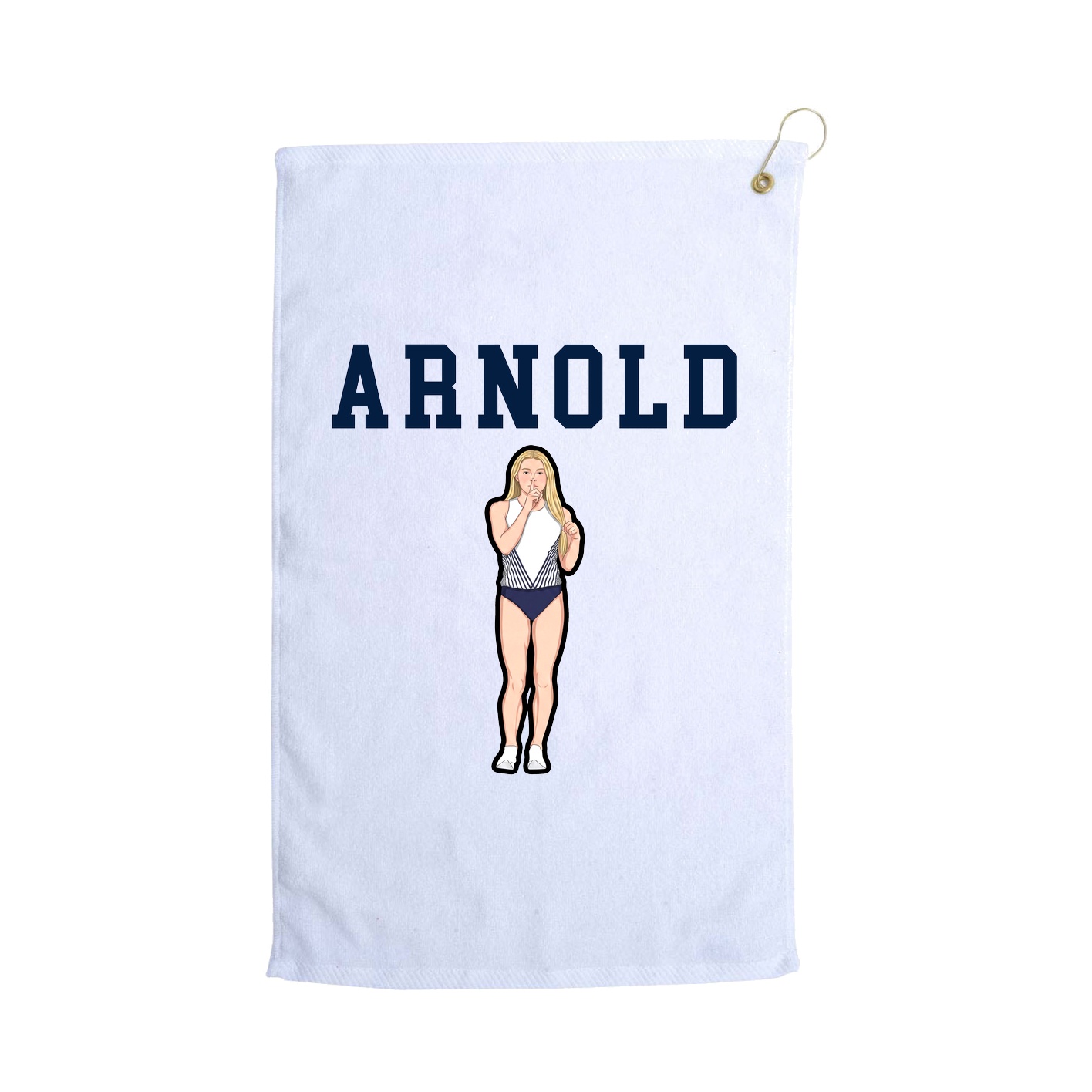 Golf Towel — Shirsey in White