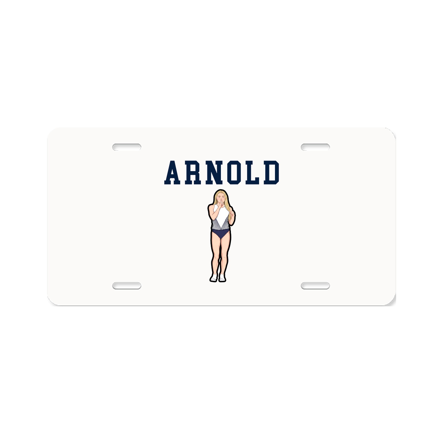 License Plate — Shirsey in Classic