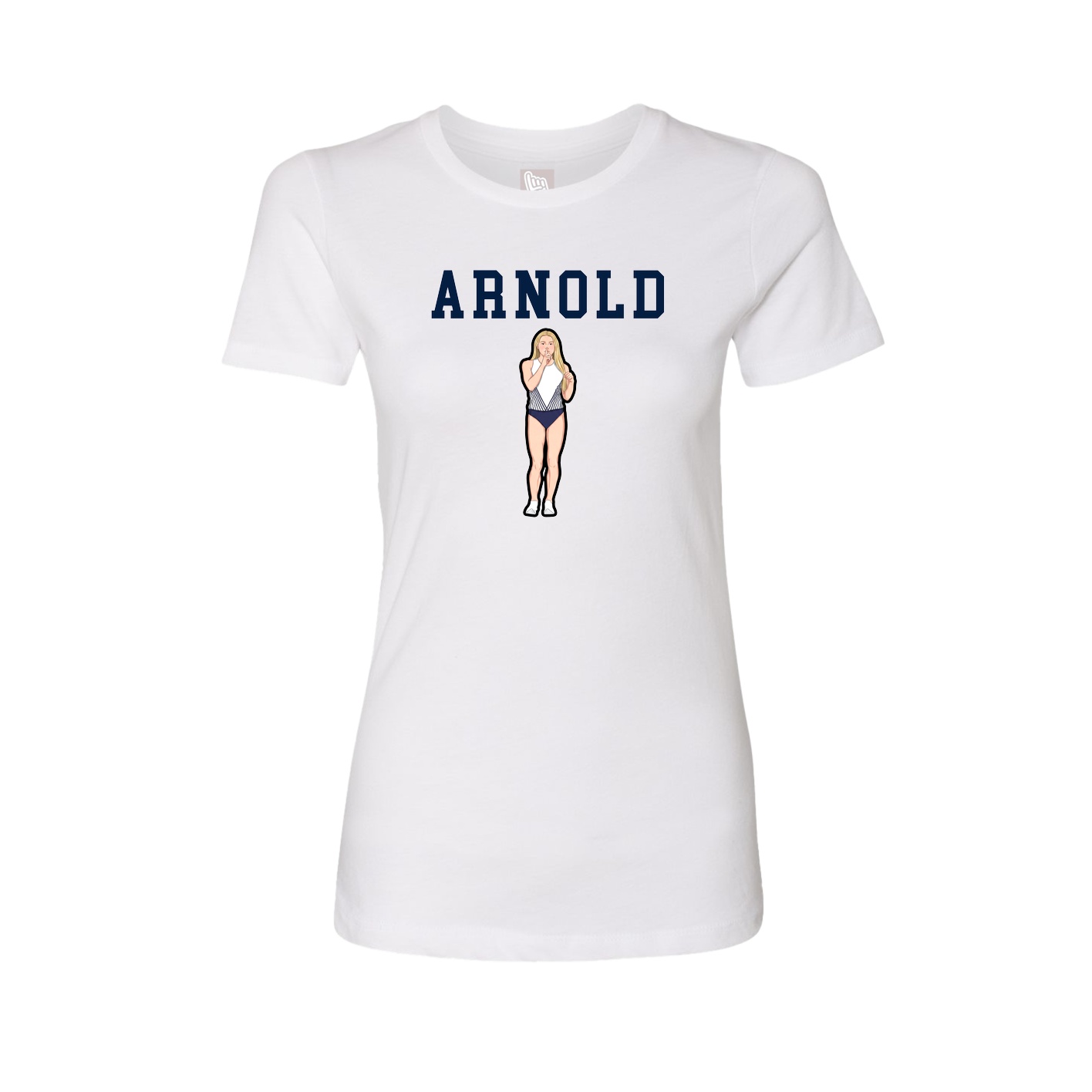Fitted Women's Tee — Shirsey in White